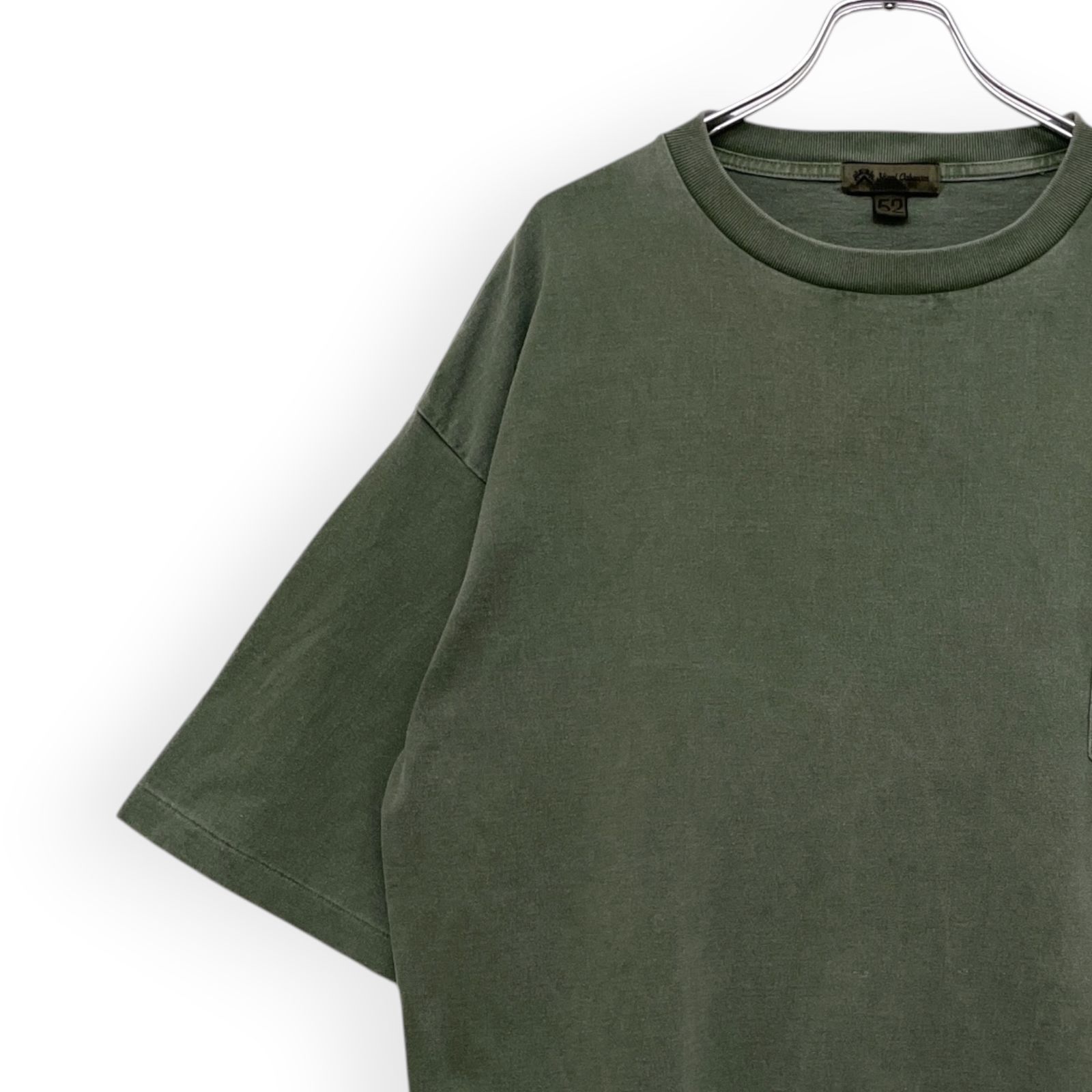 Nigel Cabourn 7.8oz BASIC T-SHIRT PIGMENT ナイジェルケーボン ピグメント Tシャツ Size52 /R26466