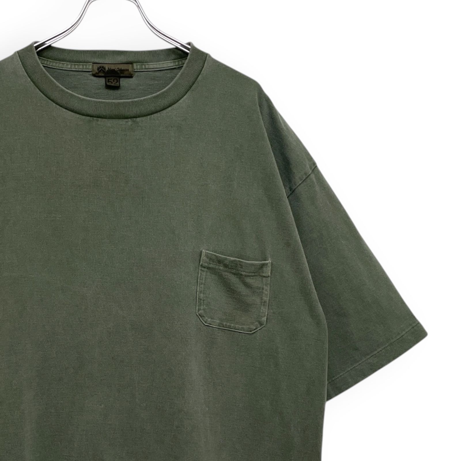 Nigel Cabourn 7.8oz BASIC T-SHIRT PIGMENT ナイジェルケーボン ピグメント Tシャツ Size52 /R26466