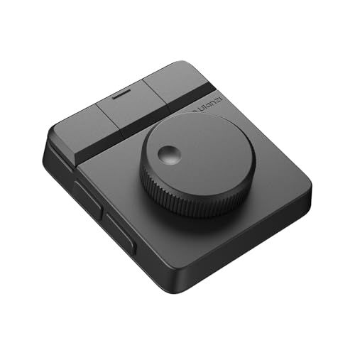 【新品】Ulanzi D100H Dial クリップアシスタント 左手デバイス 動画編集コントローラー ダイヤルノブ付き 触覚フィードバック ショートカットキー Bluetooth 5.0 7つボタン カスタマイズ可能 Mac/PC対応 マク e6a7839b
