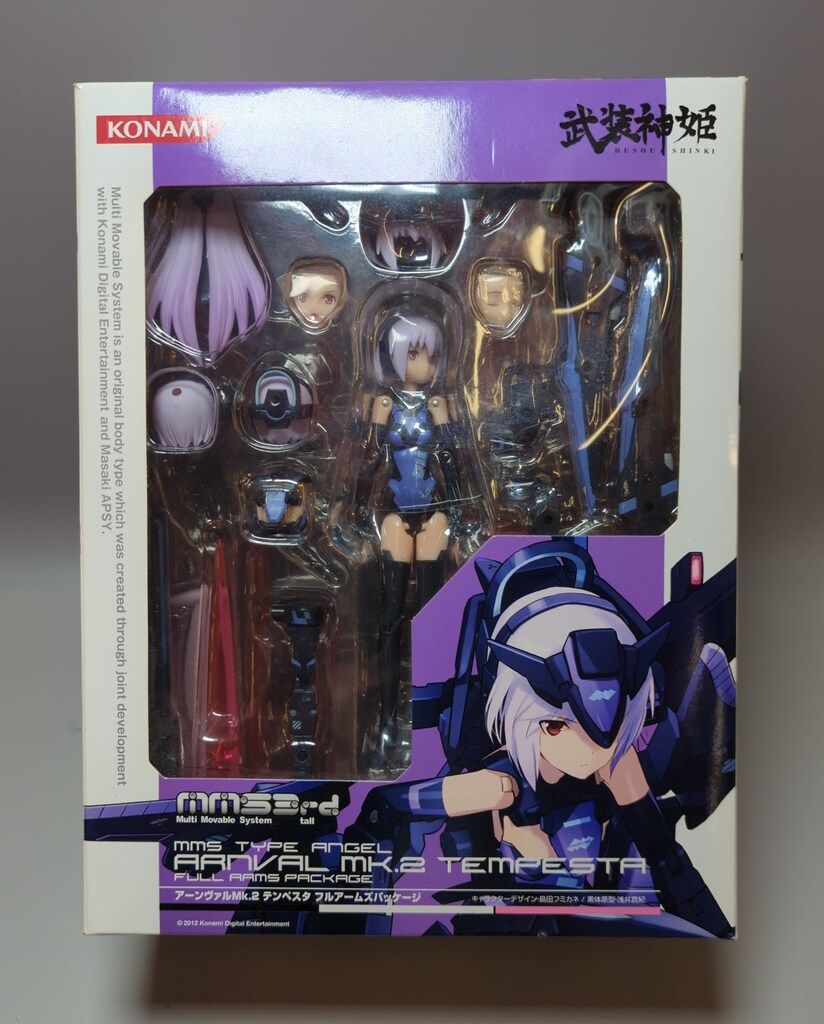 コナミ MMS3rd 武装神姫 アーンヴァルMk2 テンペスタ フルアームズパッケージ