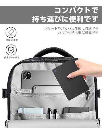 外付けハードディスク 外付けHDD 500GB 超高速データ転送 テレビ録画 超薄型 2.5インチ USB3.0に対応 /PC/Mac/PS4/XBox 携帯便利 収納袋付属e 97731e4f