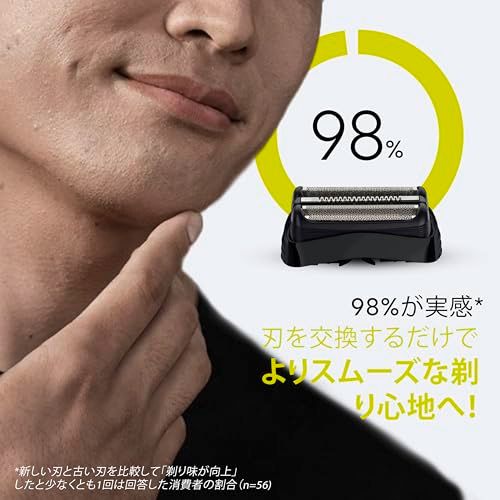 【正規品】ブラウン 替刃 シリーズ3 シェーバー F/C32B-6-b ブラック 【本来の性能を100%発揮】ブラシ付き 1.5年分e 4148e59d