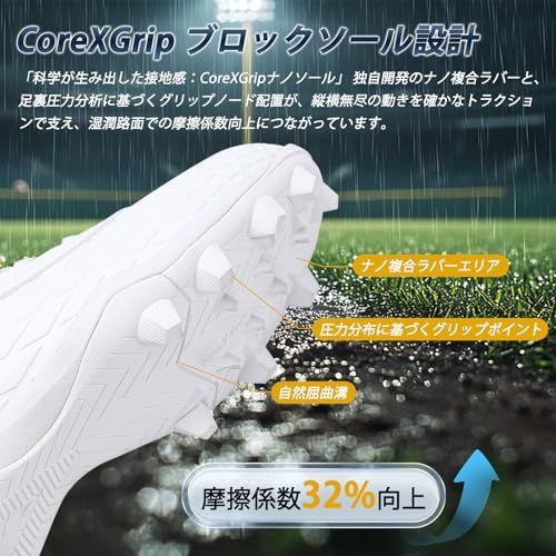 [Maxome] 野球 スパイク メンズ 野球トレーニングシューズ ソフトボール ポイントスパイク アップシューズ 紐式 固定式 金具不使用 軽量 クッション 練習用 ジュニア 大人用e ed0ce825