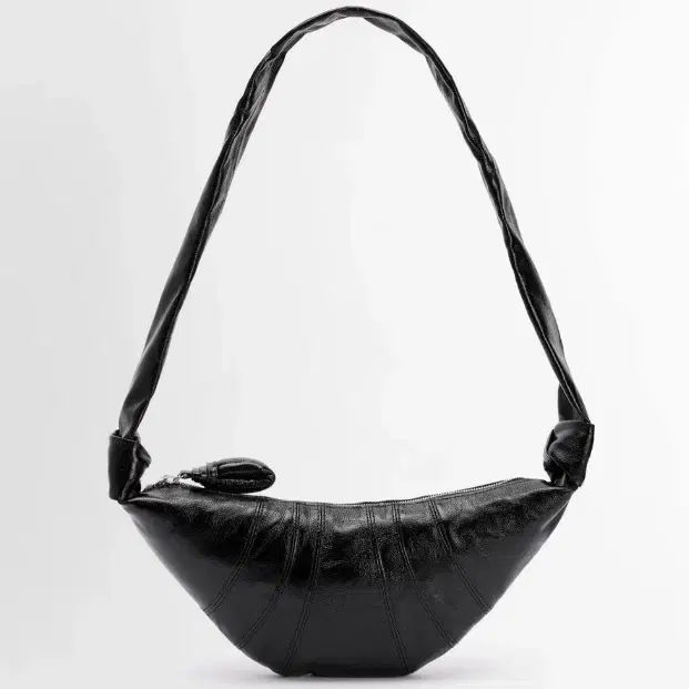 ルメール クルーズバッグ クロワッサンバッグ ボディバッグ コーティング ブラック Lemaire