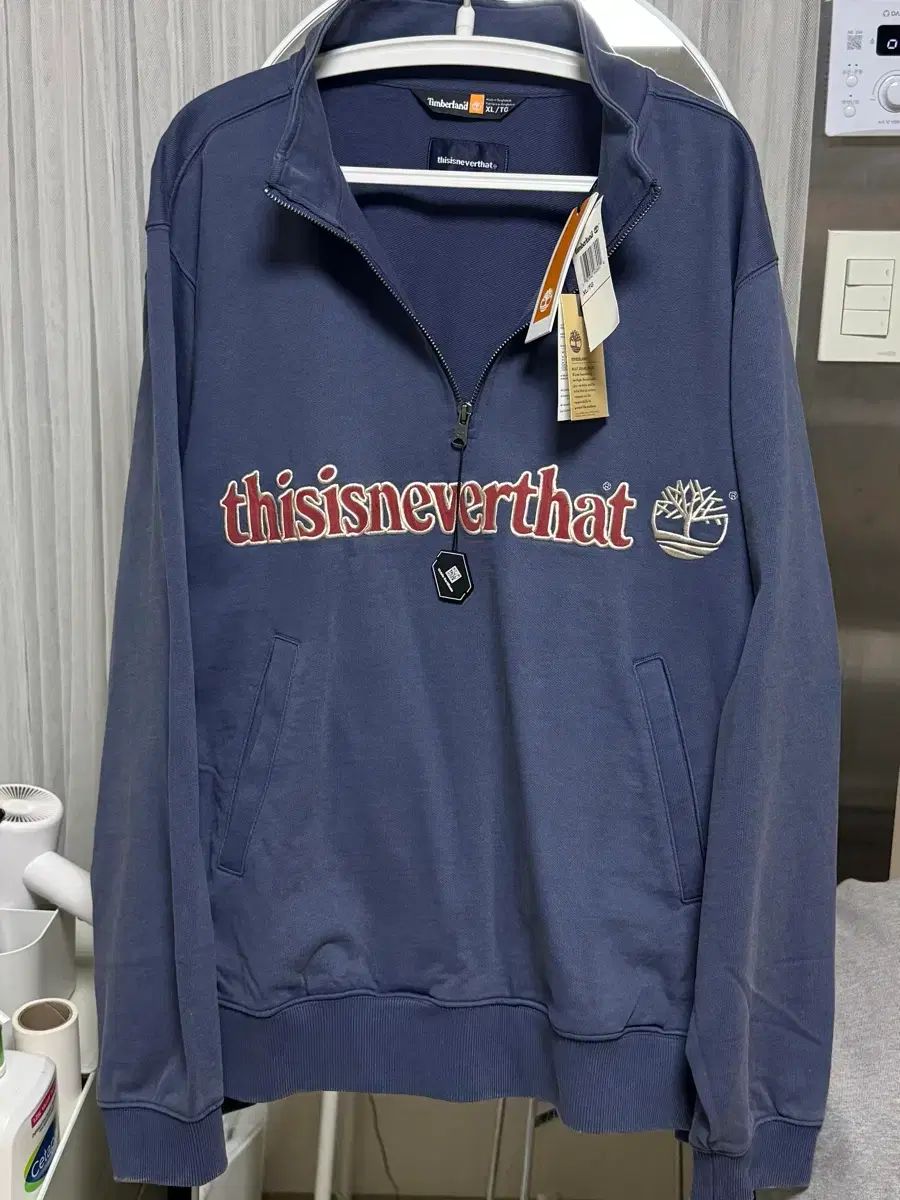 ディスイズネバーザットxティンバーランド ハーフジップアップ XL (タグ付き)