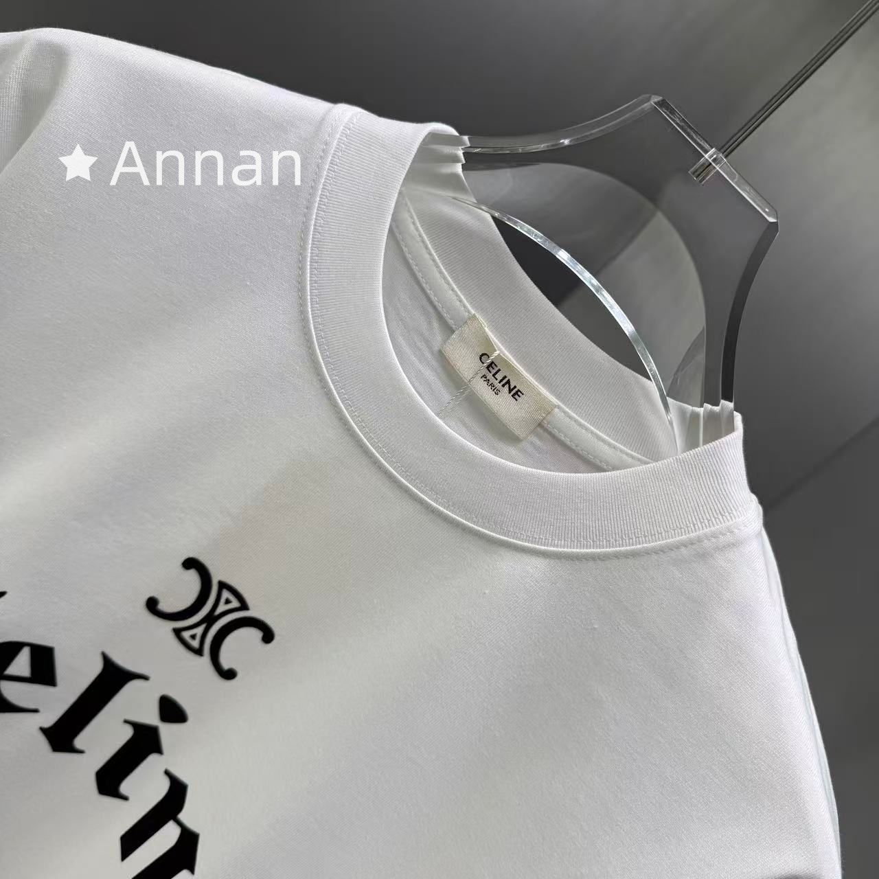 状態良 美品 CELINE セリーヌ Tシャツ 半袖 夏服 トップス 男女兼用 状態良 美品 CELINE セリーヌ Tシャツ 半袖 夏服 トップス 男女兼用