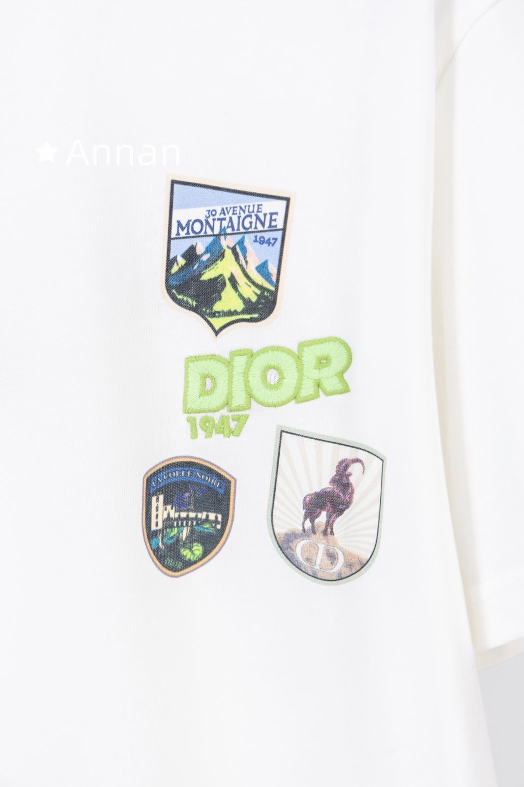 限界 超美品 最終値下げ Christian Dior クリスチャンディオール Tシャツ 半袖 夏服 トップス 男女兼用 限界 超美品 最終値下げ Christian Dior クリスチャンディオール Tシャツ 半袖 夏服 トップス 男女兼用