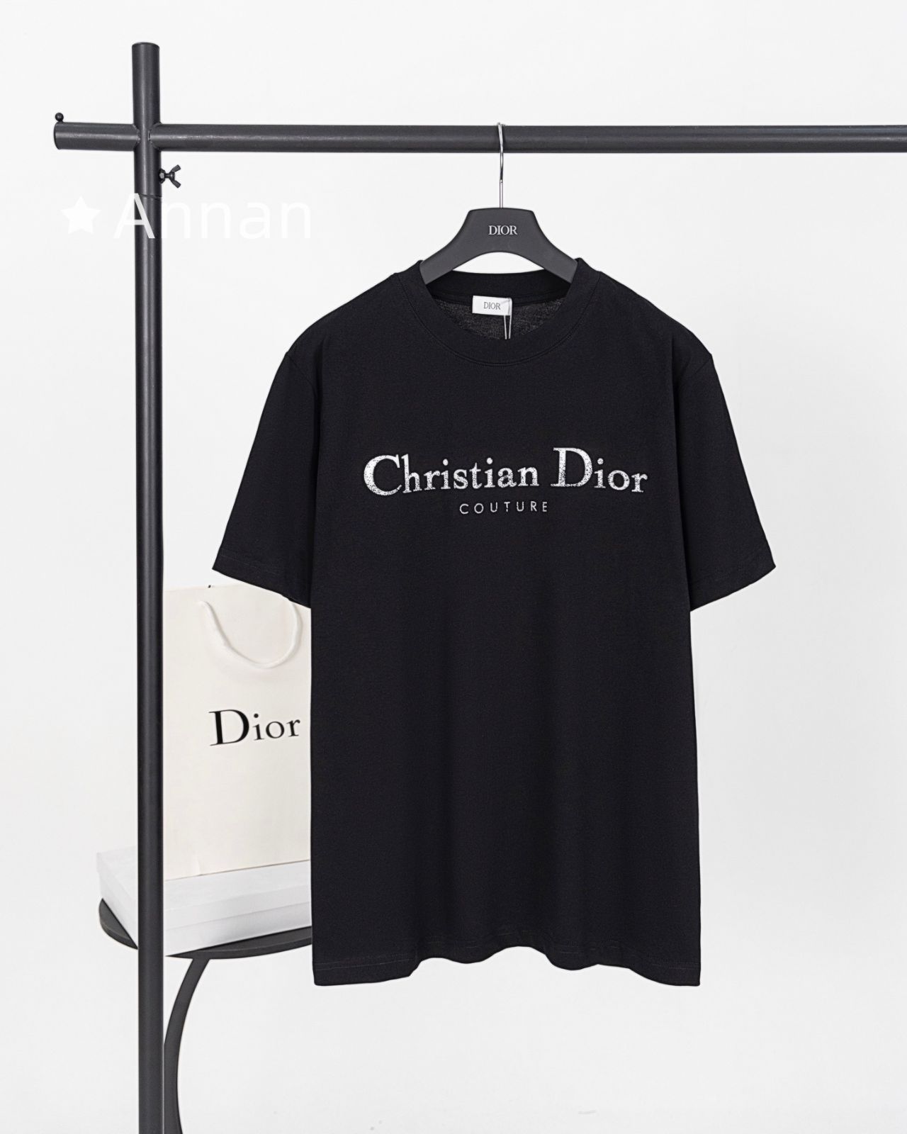 高級美品 状態良 Christian Dior クリスチャンディオール Tシャツ 半袖 夏服 トップス 男女兼用