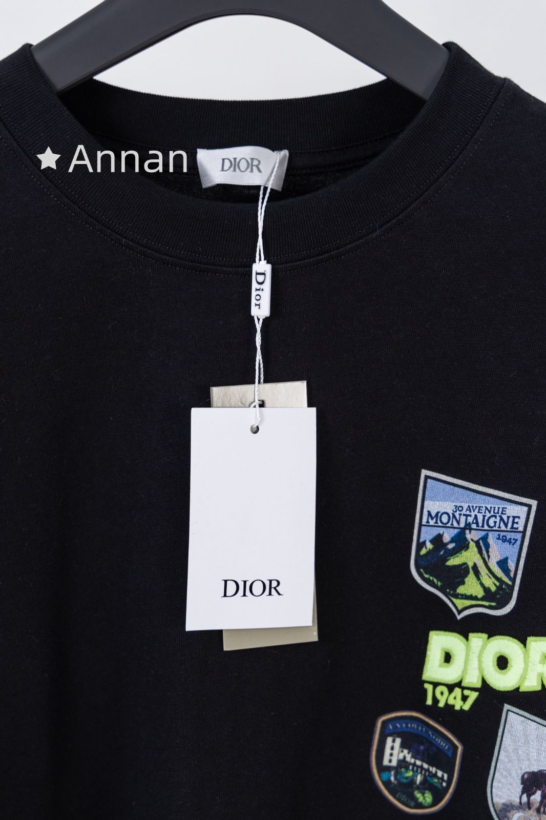超美品 限定品 超美品 超美品 Christian Dior クリスチャンディオール Tシャツ 半袖 夏服 トップス 男女兼用 超美品 限定品 超美品 超美品 Christian Dior クリスチャンディオール Tシャツ 半袖 夏服 トップス 男女兼用
