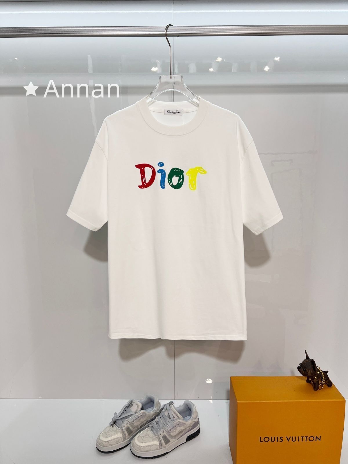 【未使用品】最終値下げ Christian Dior クリスチャンディオール Tシャツ　半袖　夏服　トップス 男女兼用