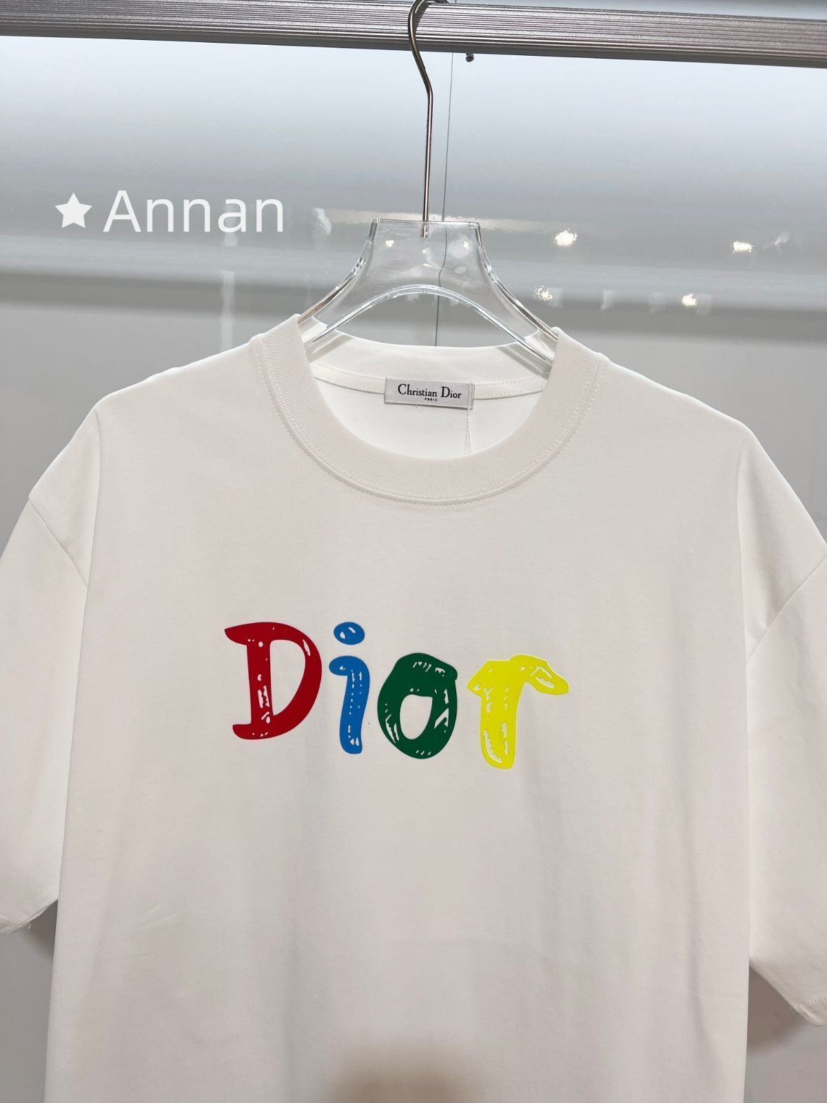 【未使用品】最終値下げ Christian Dior クリスチャンディオール Tシャツ　半袖　夏服　トップス 男女兼用