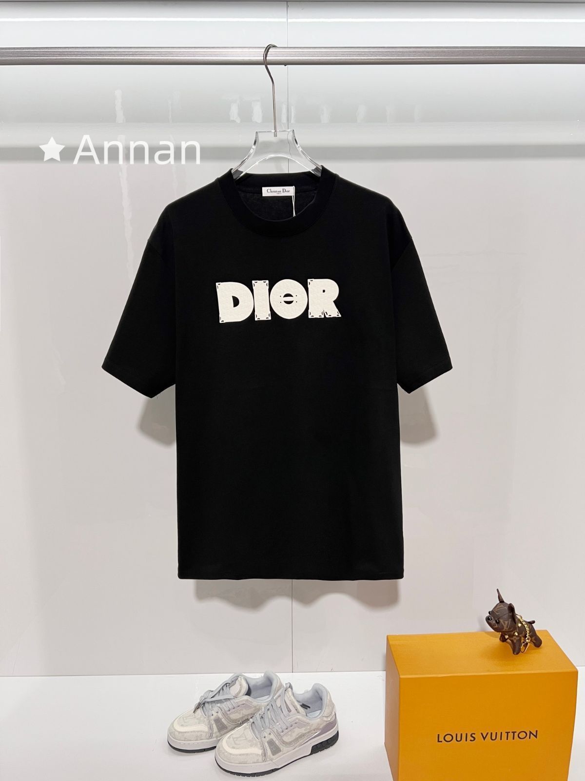 【限定】送料無料 Christian Dior クリスチャンディオール Tシャツ　半袖　夏服　トップス 男女兼用