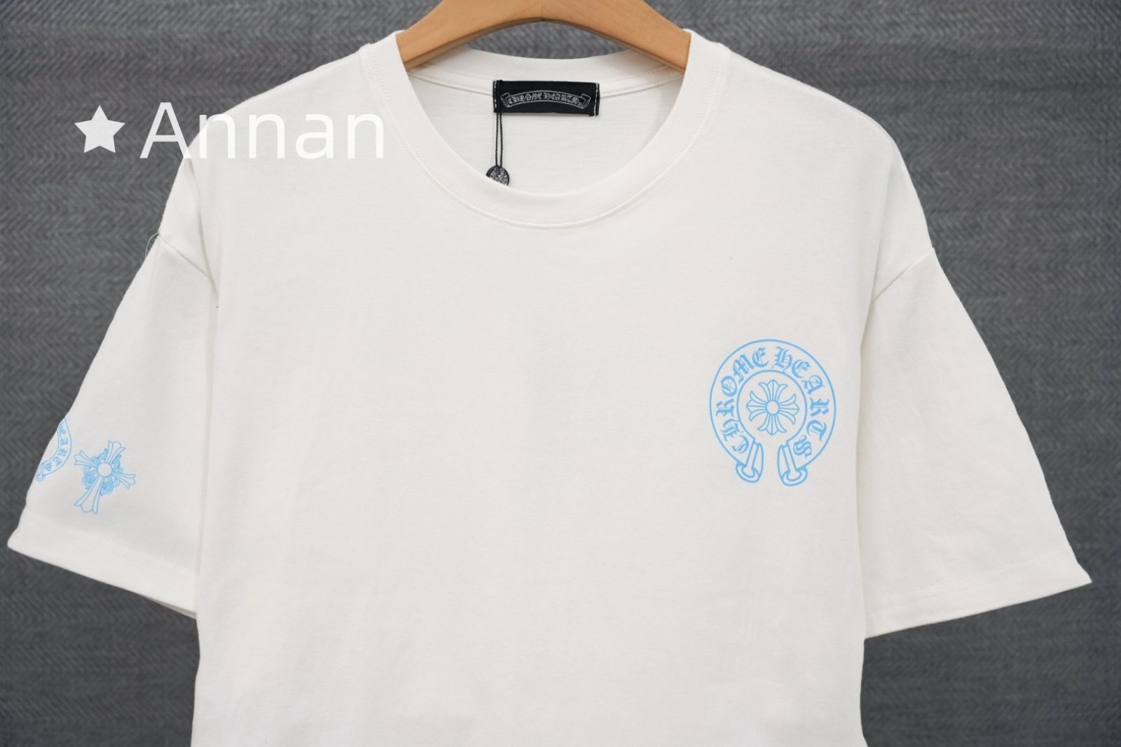 【希少品】綺麗CHROME HEARTS クロムハーツ Tシャツ　半袖　夏服　トップス 男女兼用