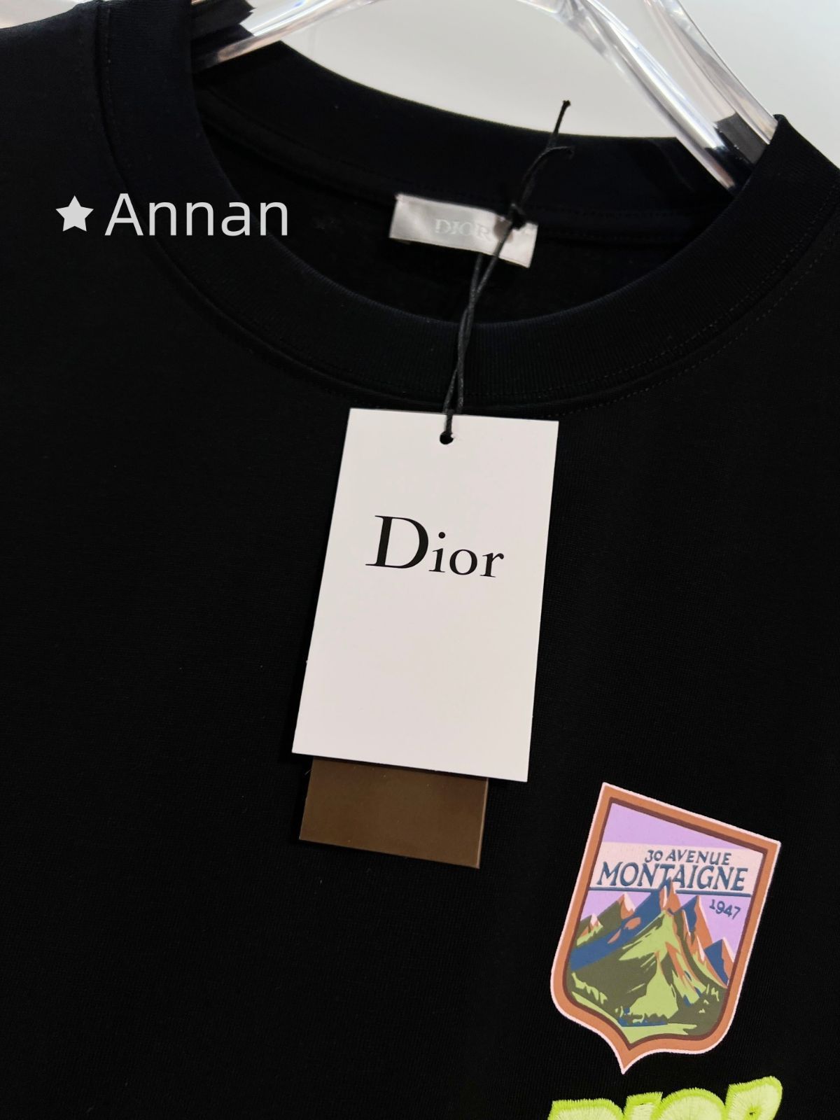 使用少 極美品 人気 美品 超美品 Christian Dior クリスチャンディオール Tシャツ 半袖 夏服 トップス 男女兼用 使用少 極美品 人気 美品 超美品 Christian Dior クリスチャンディオール Tシャツ 半袖 夏服 トップス 男女兼用