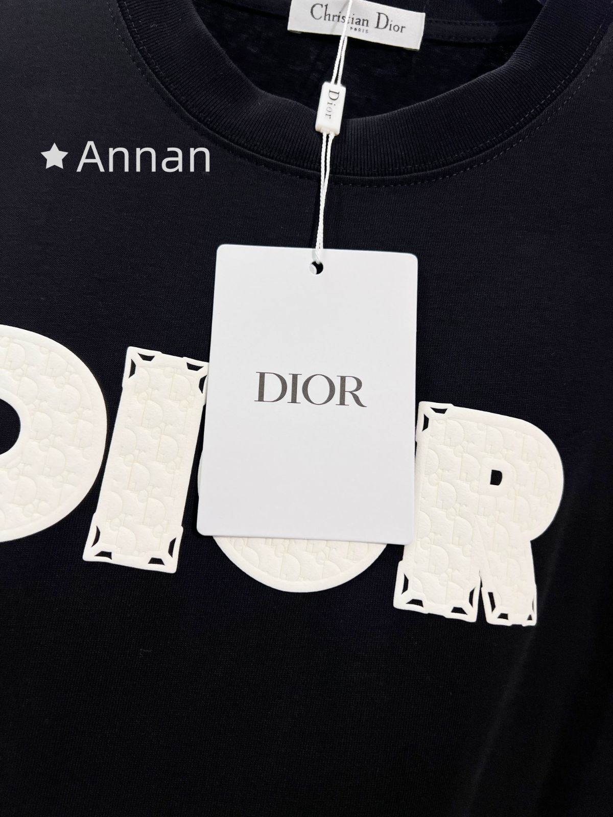 【限定】送料無料 Christian Dior クリスチャンディオール Tシャツ　半袖　夏服　トップス 男女兼用