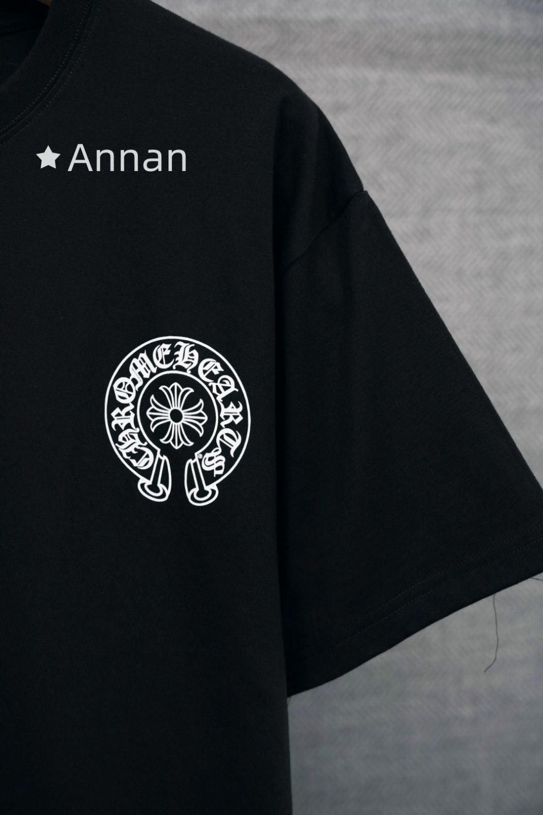 高級美品 状態良 CHROME HEARTS クロムハーツ Tシャツ　半袖　夏服　トップス 男女兼用