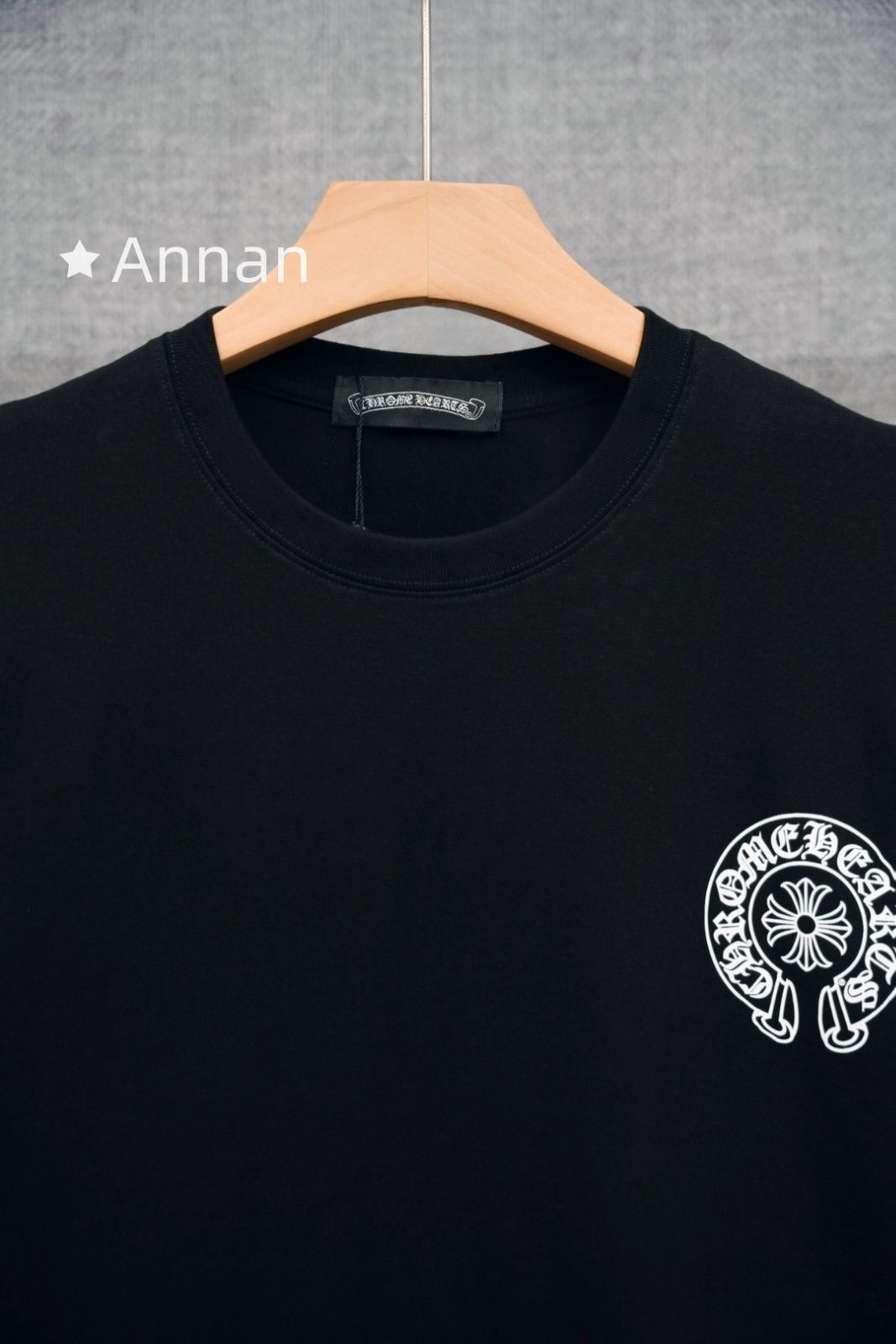 高級美品 状態良 CHROME HEARTS クロムハーツ Tシャツ　半袖　夏服　トップス 男女兼用