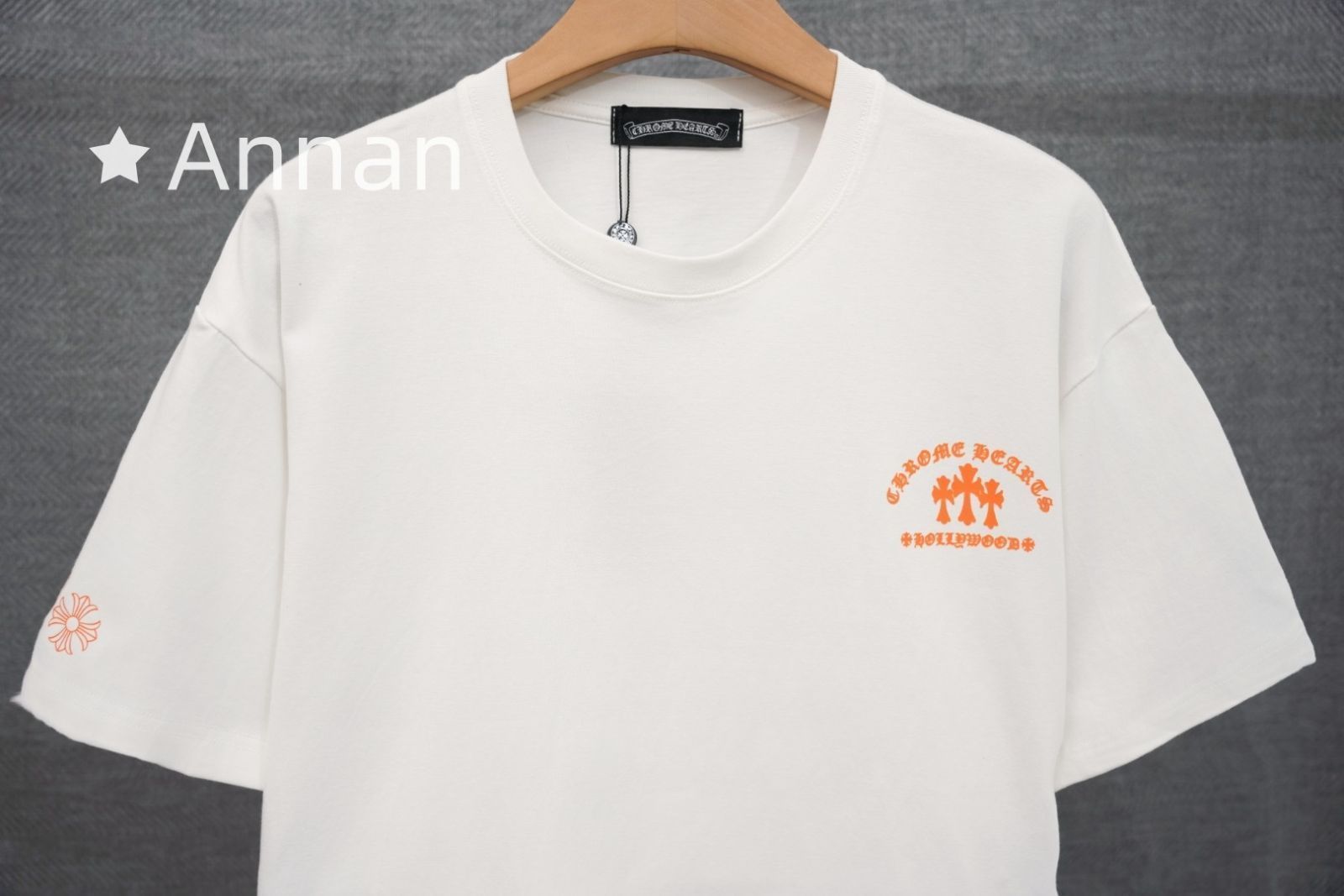 超極SSS美品 CHROME HEARTS クロムハーツ Tシャツ　半袖　夏服　トップス 男女兼用