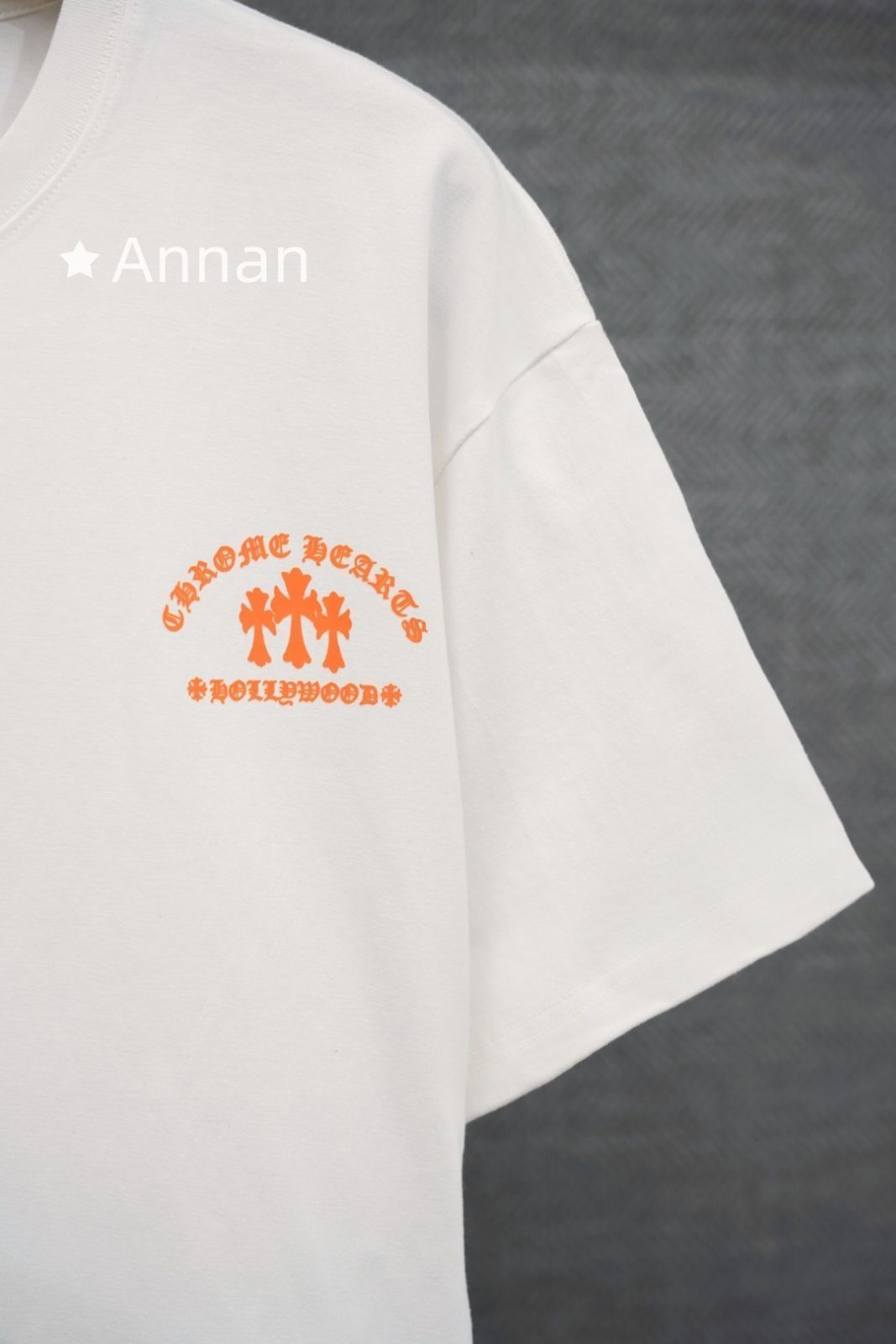 超極SSS美品 CHROME HEARTS クロムハーツ Tシャツ　半袖　夏服　トップス 男女兼用