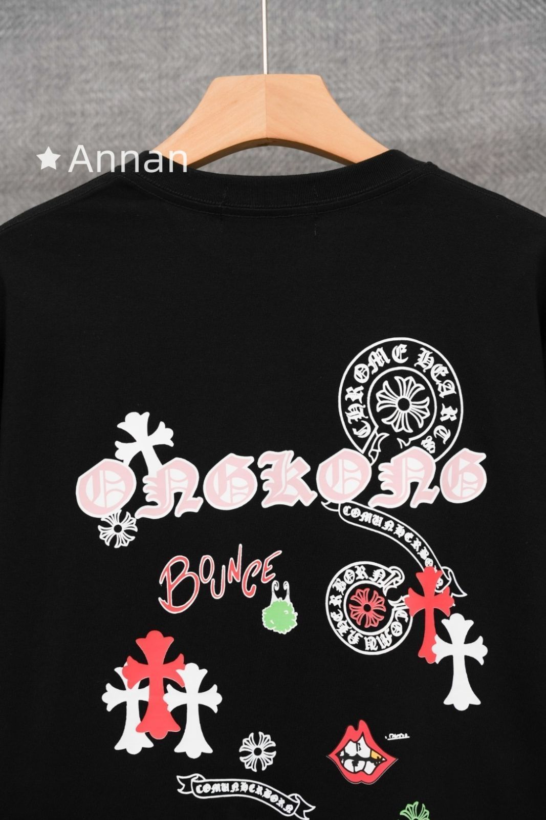 極美品 入手困難 美品CHROME HEARTS クロムハーツ Tシャツ　半袖　夏服　トップス 男女兼用