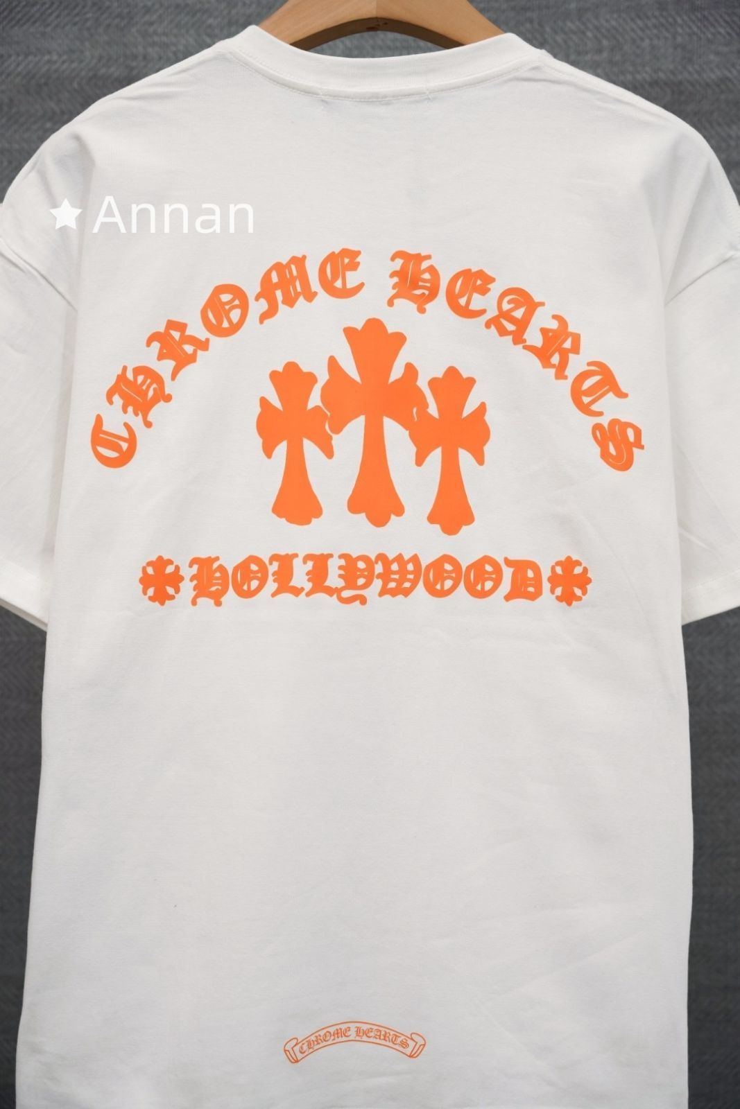 超極SSS美品 CHROME HEARTS クロムハーツ Tシャツ　半袖　夏服　トップス 男女兼用