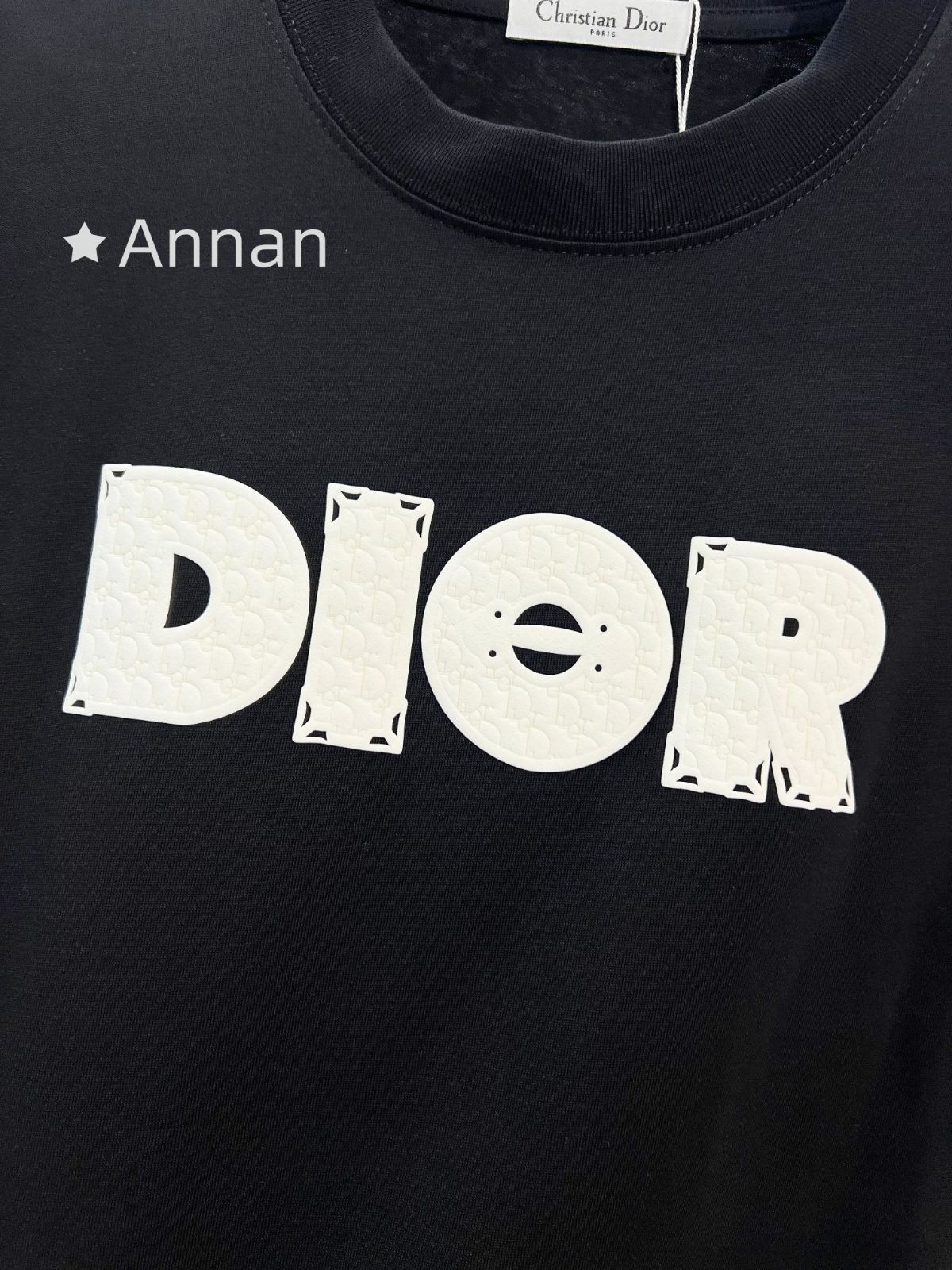 【限定】送料無料 Christian Dior クリスチャンディオール Tシャツ　半袖　夏服　トップス 男女兼用