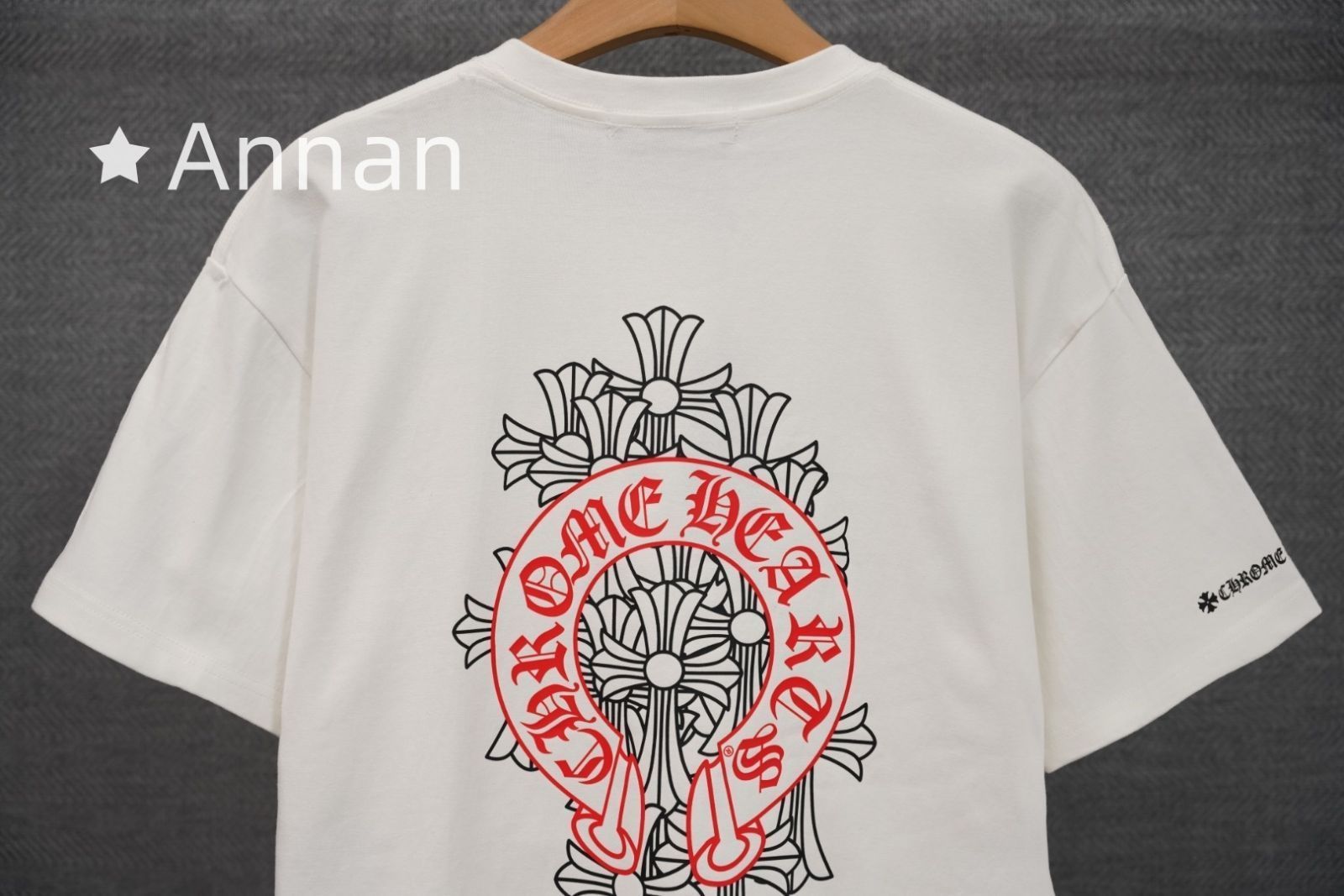 極美品 美品CHROME HEARTS クロムハーツ Tシャツ 半袖 夏服 トップス 男女兼用 極美品 美品CHROME HEARTS クロムハーツ Tシャツ 半袖 夏服 トップス 男女兼用