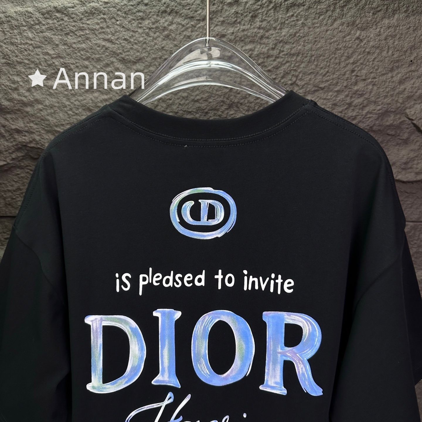 超希少 送料無料美品 Christian Dior クリスチャンディオール Tシャツ 半袖 夏服 トップス 男女兼用 超希少 送料無料美品 Christian Dior クリスチャンディオール Tシャツ 半袖 夏服 トップス 男女兼用