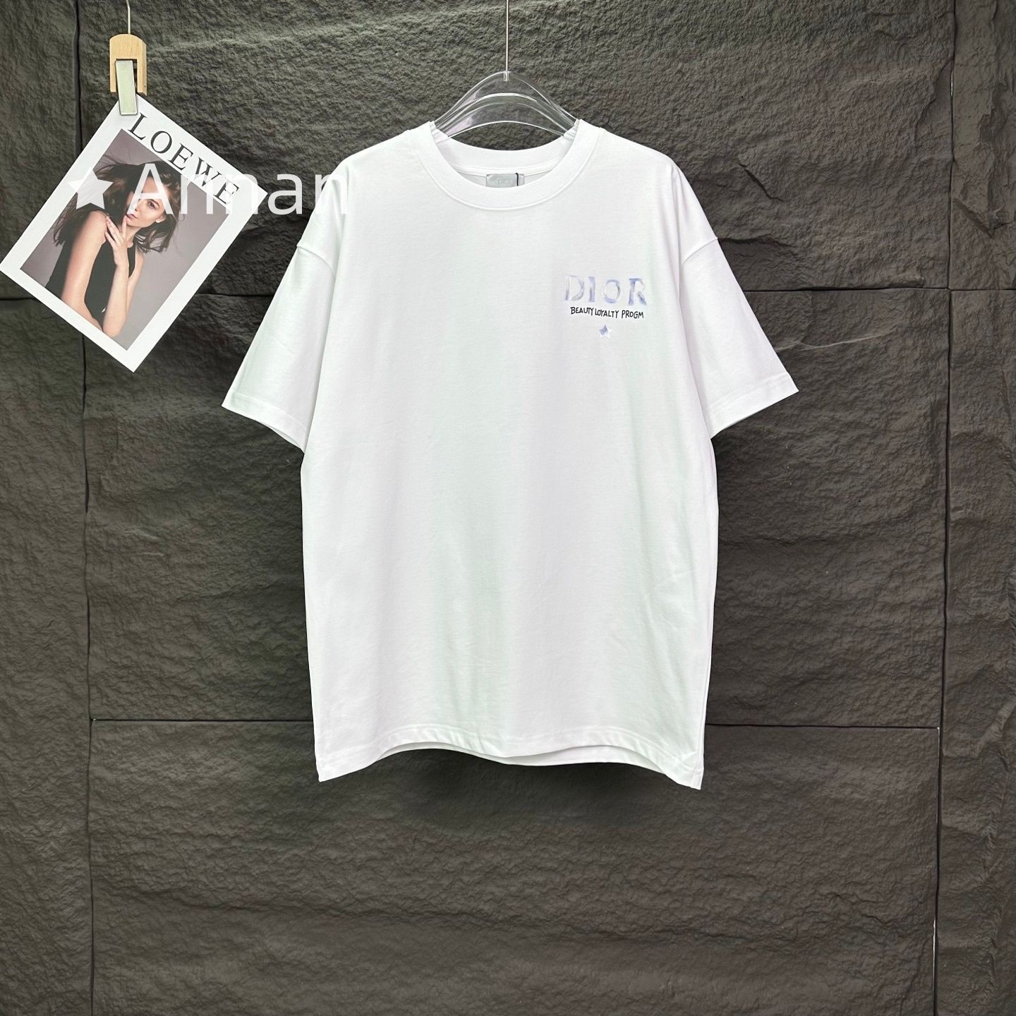 破格 可愛 美品 Christian Dior クリスチャンディオール Tシャツ 半袖 夏服 トップス 男女兼用