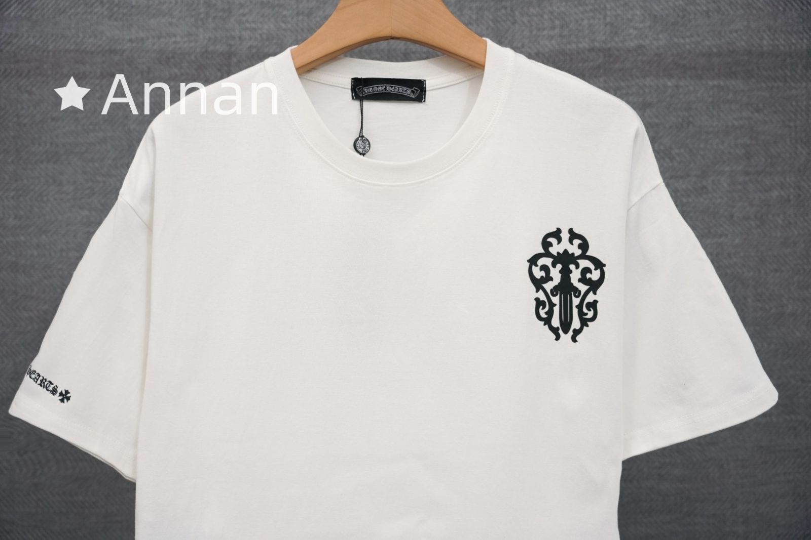 状態良 期間限定☆CHROME HEARTS クロムハーツ Tシャツ 半袖 夏服 トップス 男女兼用 状態良 期間限定☆CHROME HEARTS クロムハーツ Tシャツ 半袖 夏服 トップス 男女兼用