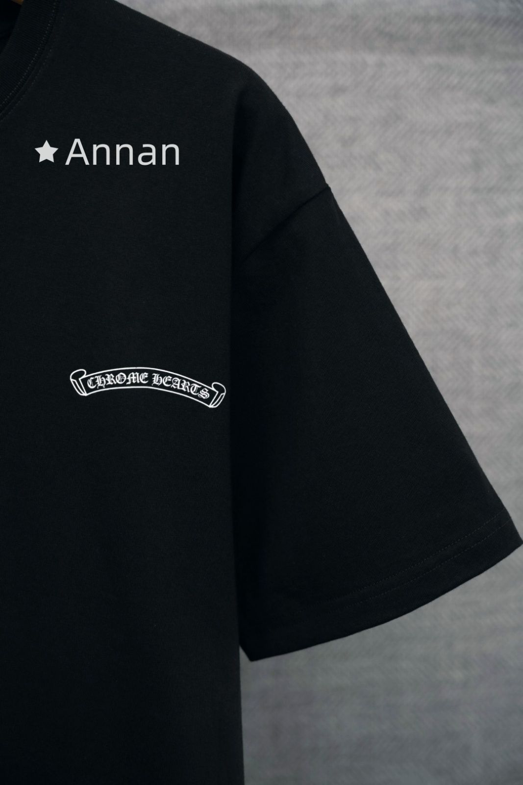 可愛 本日特価 超美品 CHROME HEARTS クロムハーツ Tシャツ　半袖　夏服　トップス 男女兼用