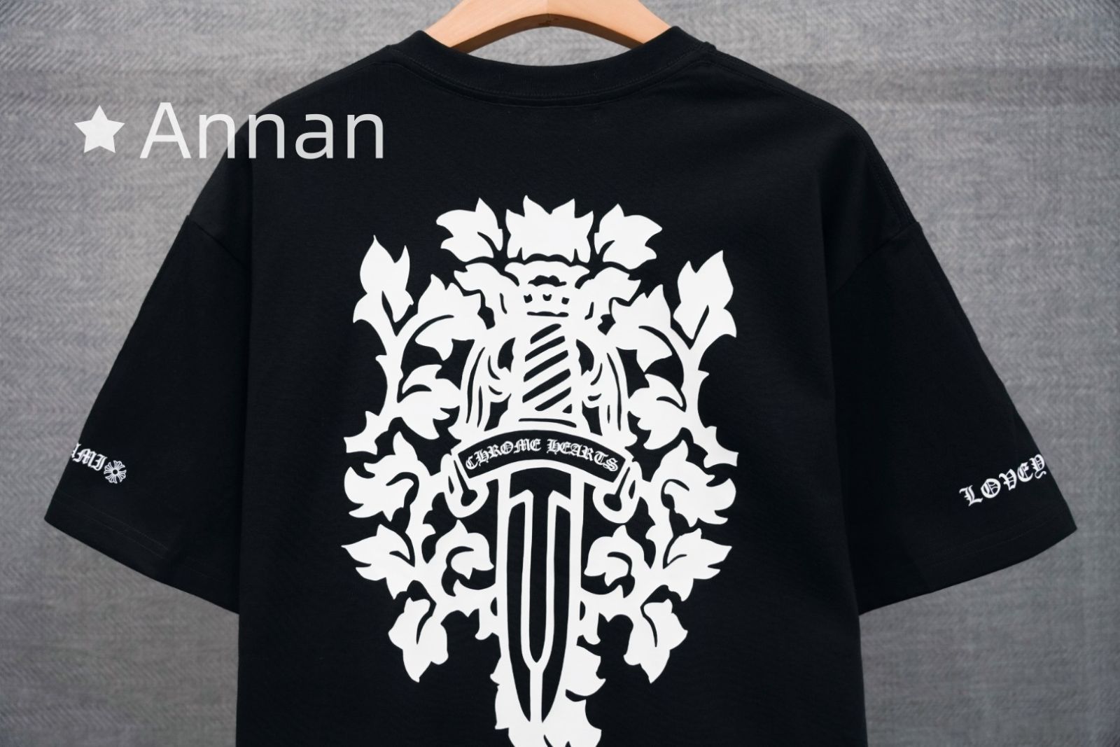 【限定】送料無料 CHROME HEARTS クロムハーツ Tシャツ　半袖　夏服　トップス 男女兼用