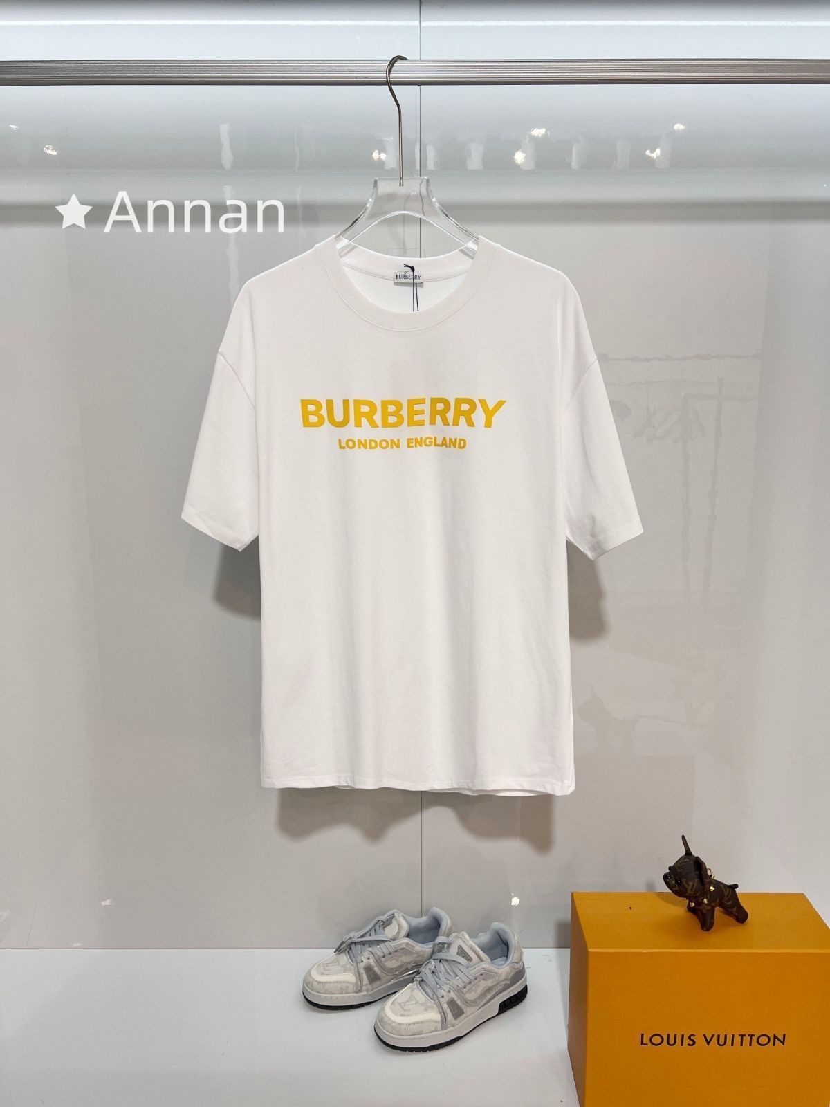 激レア 極美品 BURBERRY バーバリー Tシャツ 半袖 夏服 トップス 男女兼用