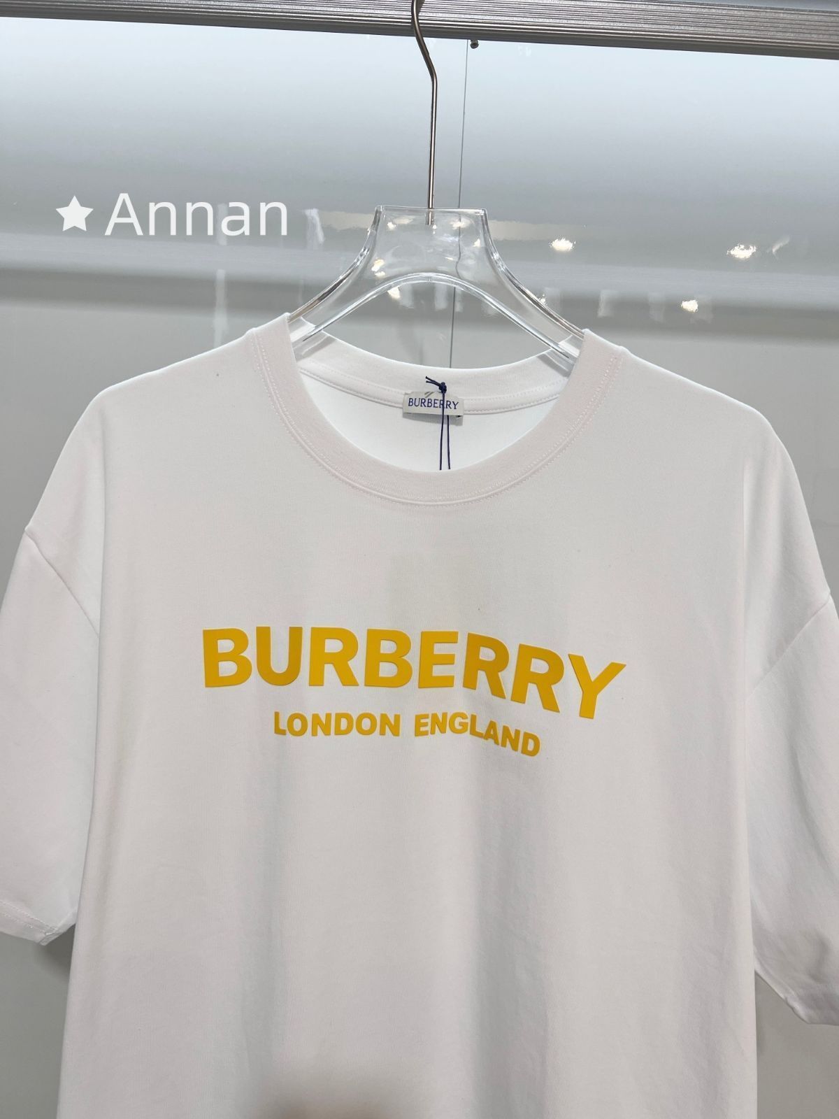 激レア 極美品 BURBERRY バーバリー Tシャツ 半袖 夏服 トップス 男女兼用 激レア 極美品 BURBERRY バーバリー Tシャツ 半袖 夏服 トップス 男女兼用