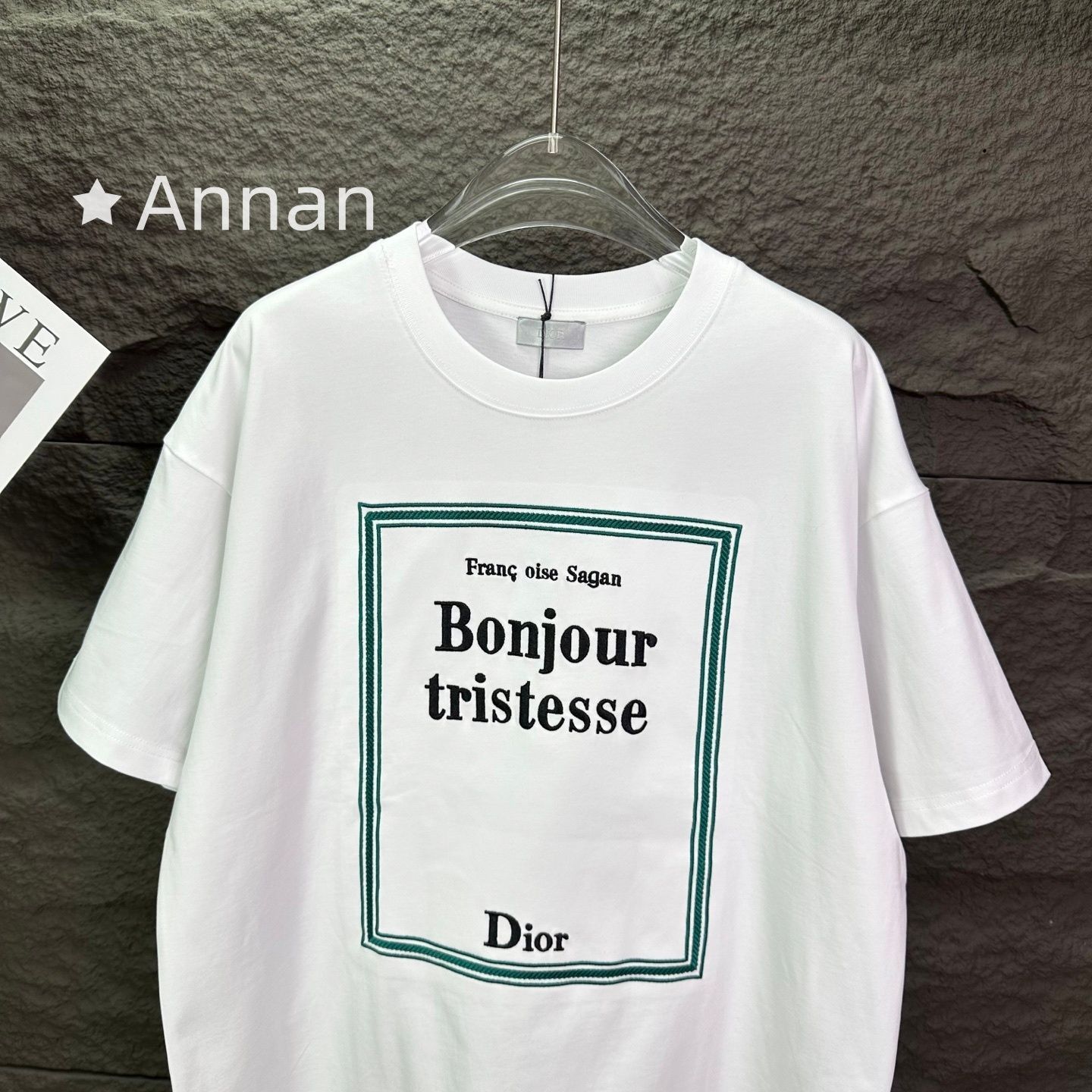 新品に近い 新型 人気 人気 美品Christian Dior クリスチャンディオール Tシャツ 半袖 夏服 トップス 男女兼用 新品に近い 新型 人気 人気 美品Christian Dior クリスチャンディオール Tシャツ 半袖 夏服 トップス 男女兼用