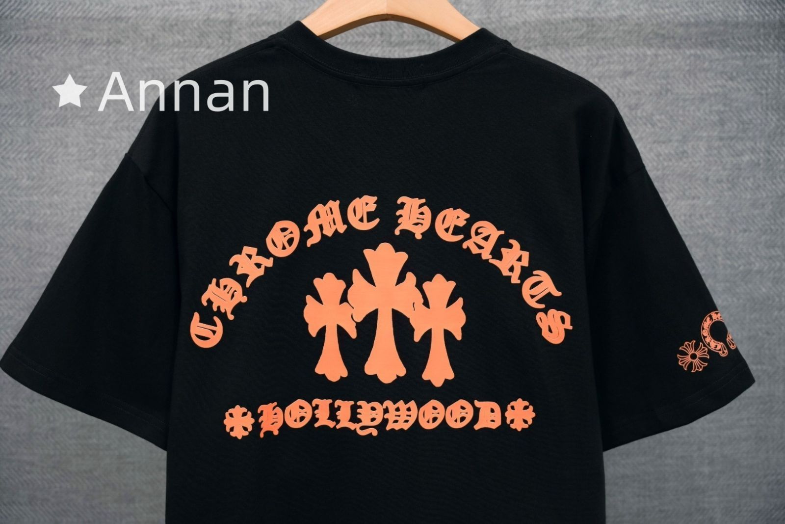 高級 人気商品CHROME HEARTS クロムハーツ Tシャツ　半袖　夏服　トップス 男女兼用
