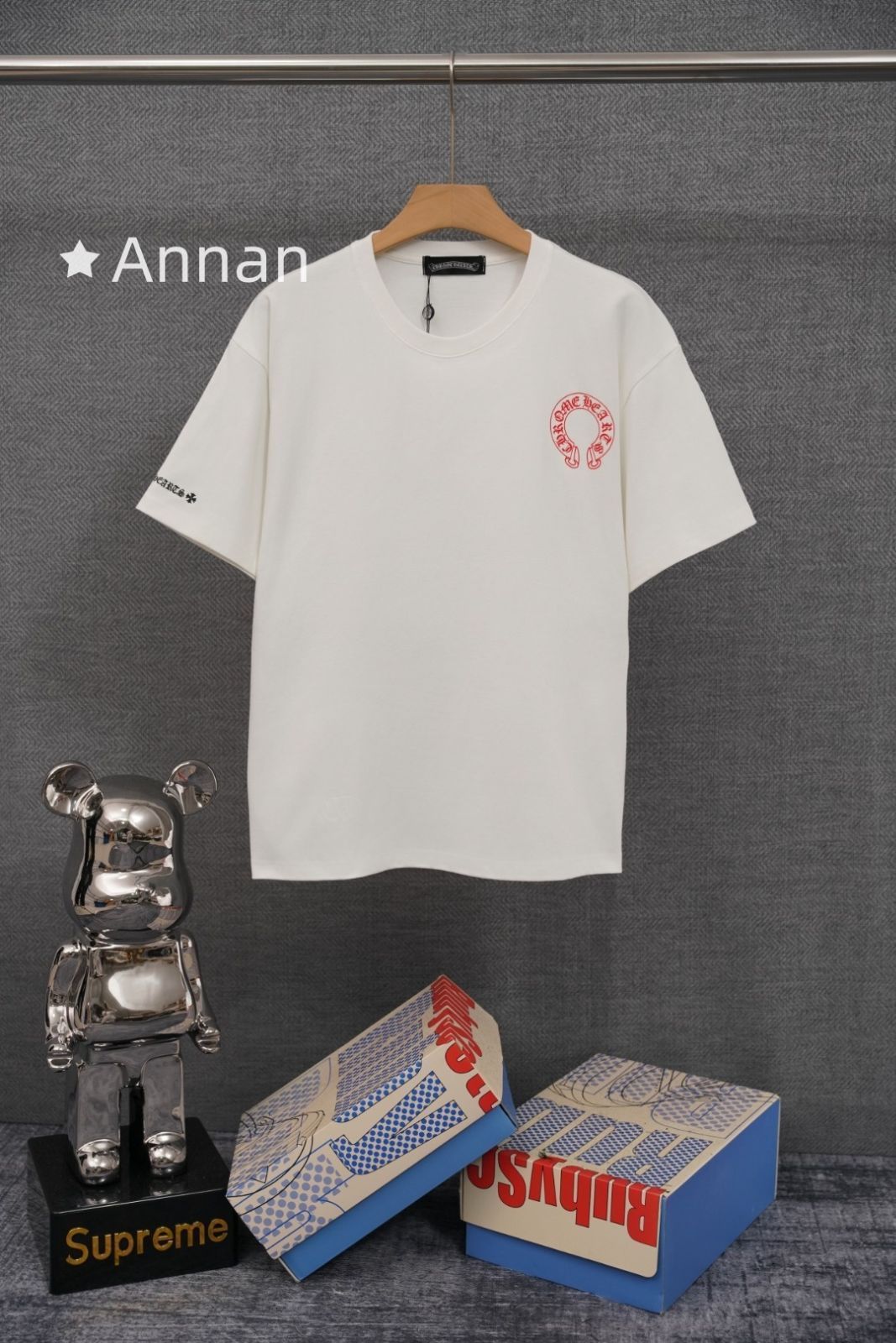 極美品 美品CHROME HEARTS クロムハーツ Tシャツ 半袖 夏服 トップス 男女兼用
