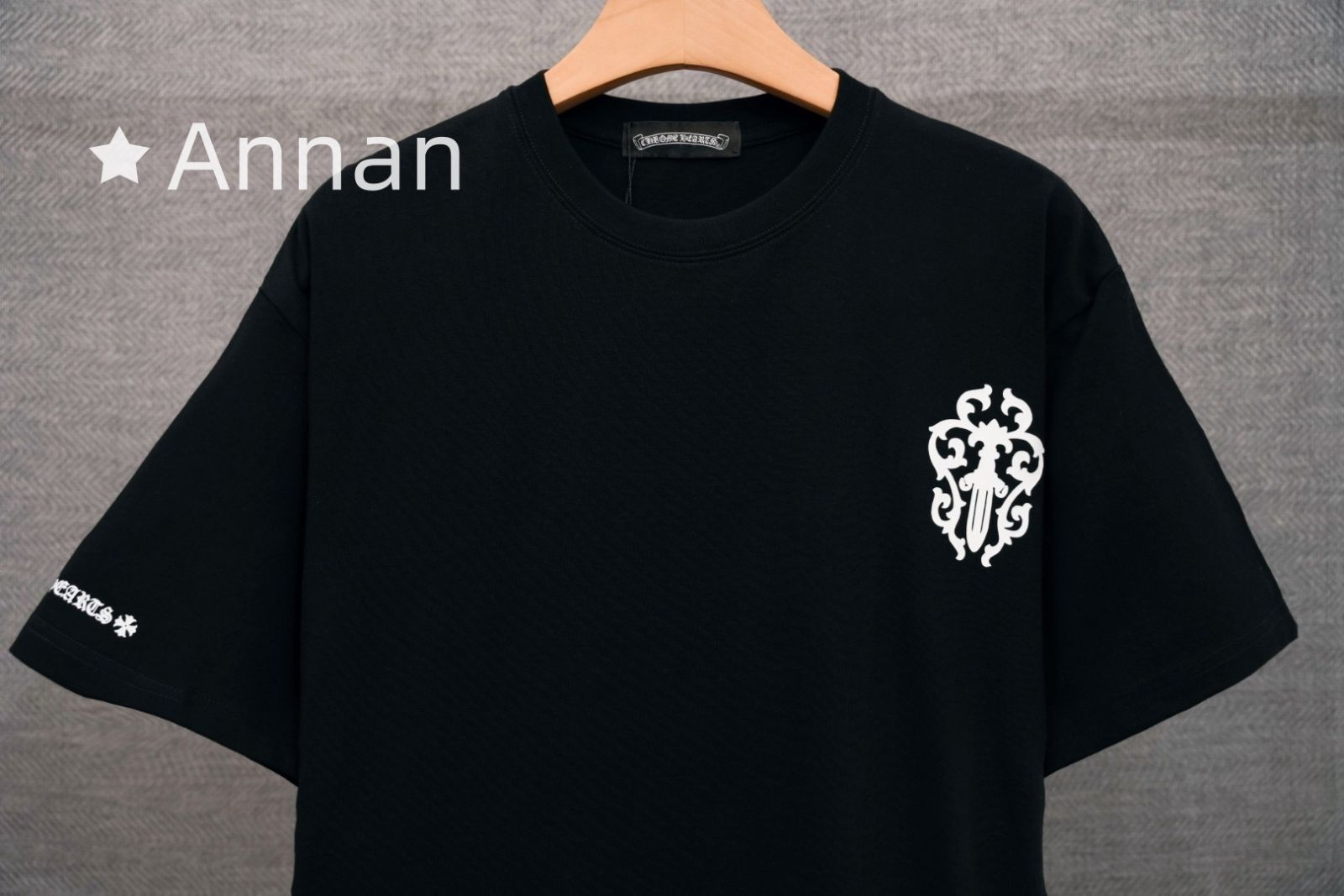状態良 新品 期間限定☆ CHROME HEARTS クロムハーツ Tシャツ　半袖　夏服　トップス 男女兼用