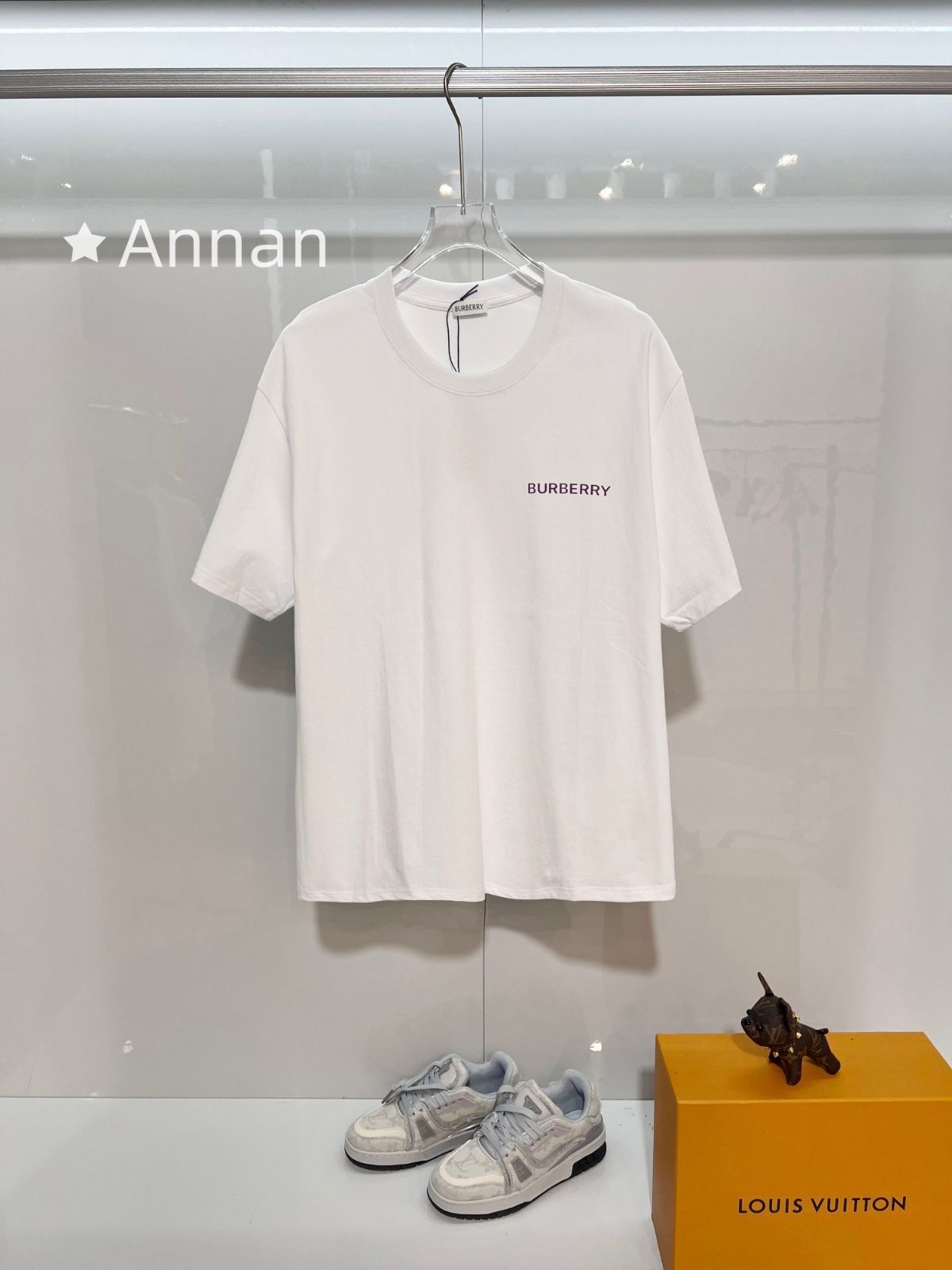 本日特価 本日限定！BURBERRY バーバリー Tシャツ　半袖　夏服　トップス 男女兼用