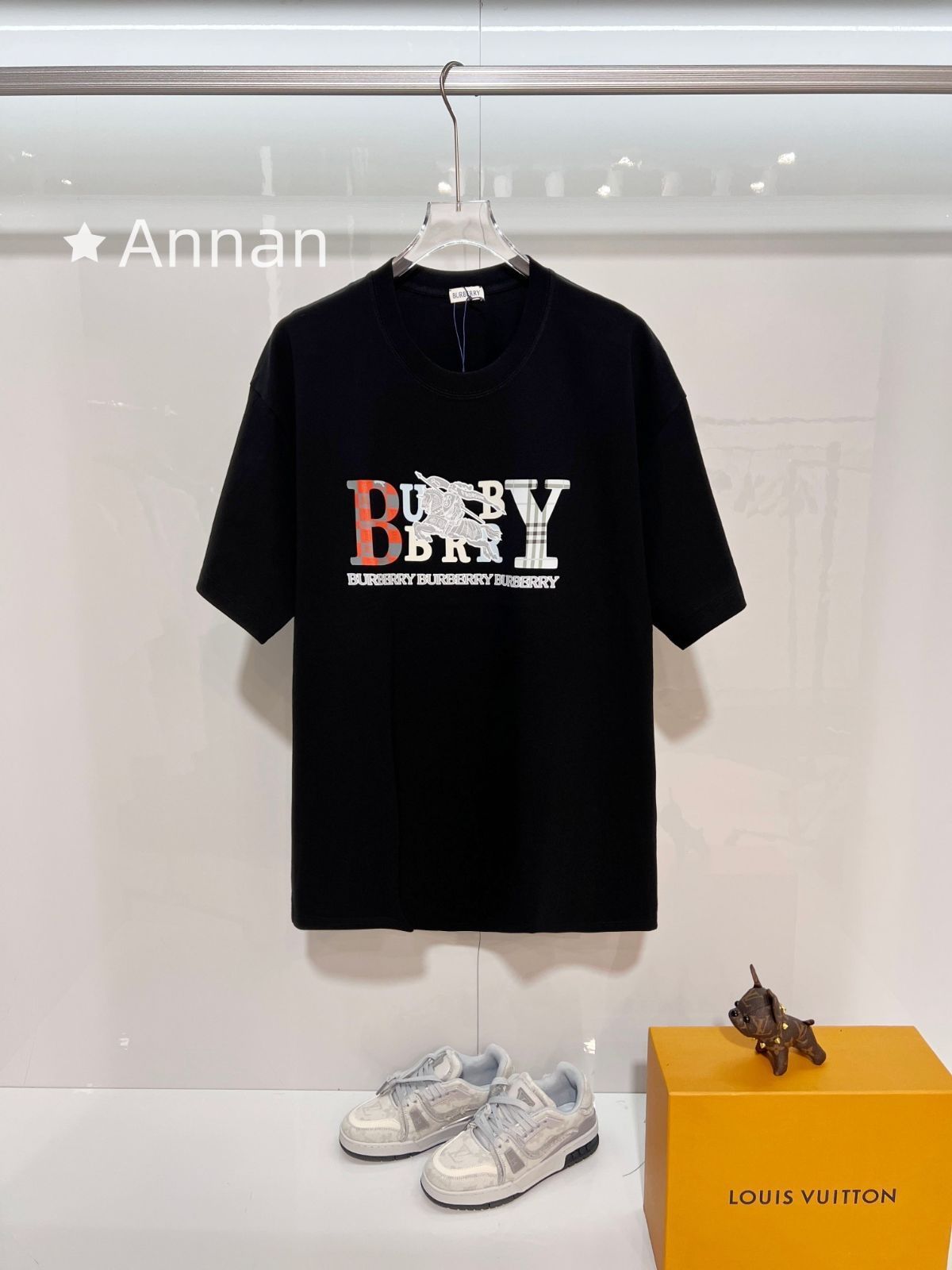 本日限定！BURBERRY バーバリー Tシャツ　半袖　夏服　トップス 男女兼用