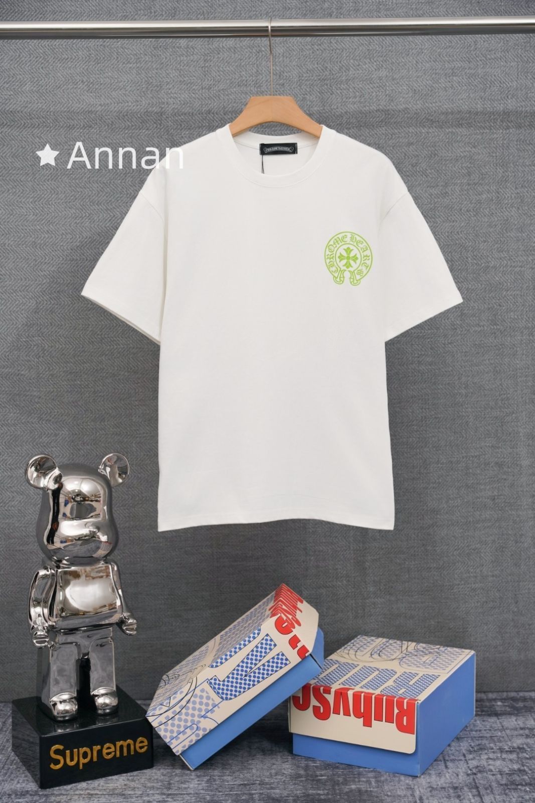 付属付 限定品★★ 人気商品CHROME HEARTS クロムハーツ Tシャツ　半袖　夏服　トップス 男女兼用