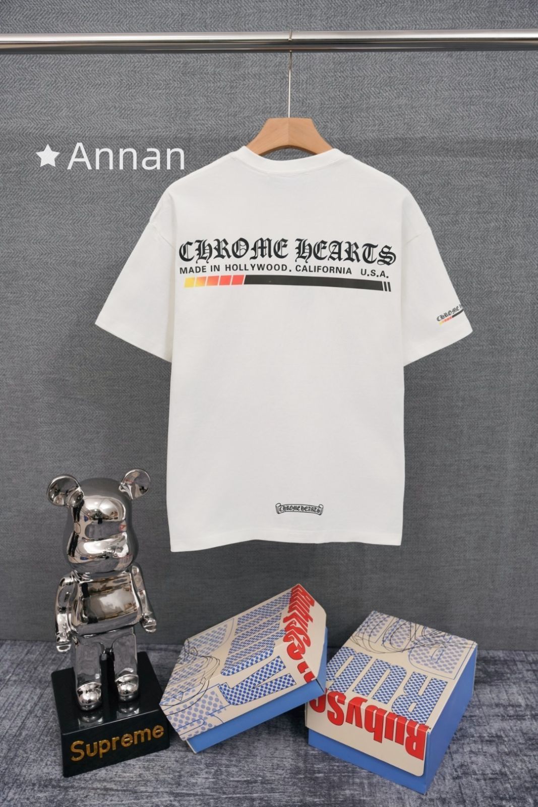 新品同様 人気 CHROME HEARTS クロムハーツ Tシャツ　半袖　夏服　トップス 男女兼用