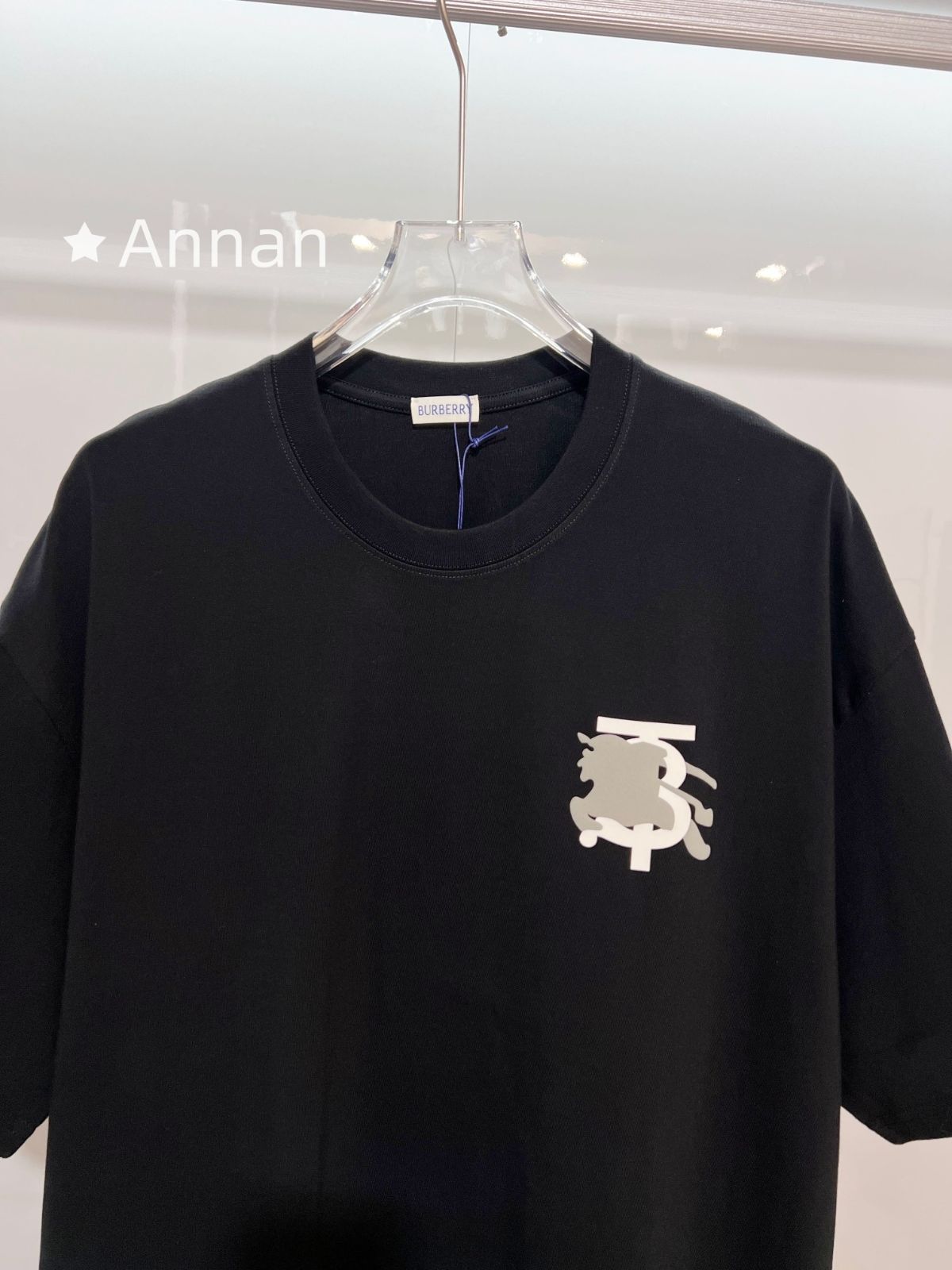 超美品値下げ BURBERRY バーバリー Tシャツ 半袖 夏服 トップス 男女兼用 超美品値下げ BURBERRY バーバリー Tシャツ 半袖 夏服 トップス 男女兼用