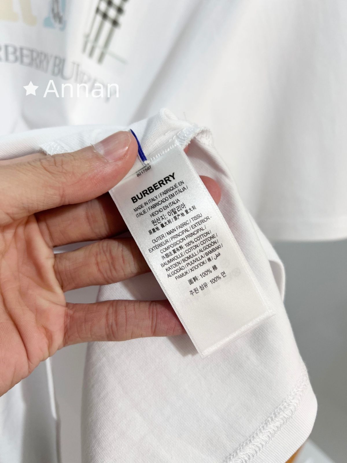 送料込☆送料込☆ BURBERRY バーバリー Tシャツ 半袖 夏服 トップス 男女兼用 送料込☆送料込☆ BURBERRY バーバリー Tシャツ 半袖 夏服 トップス 男女兼用
