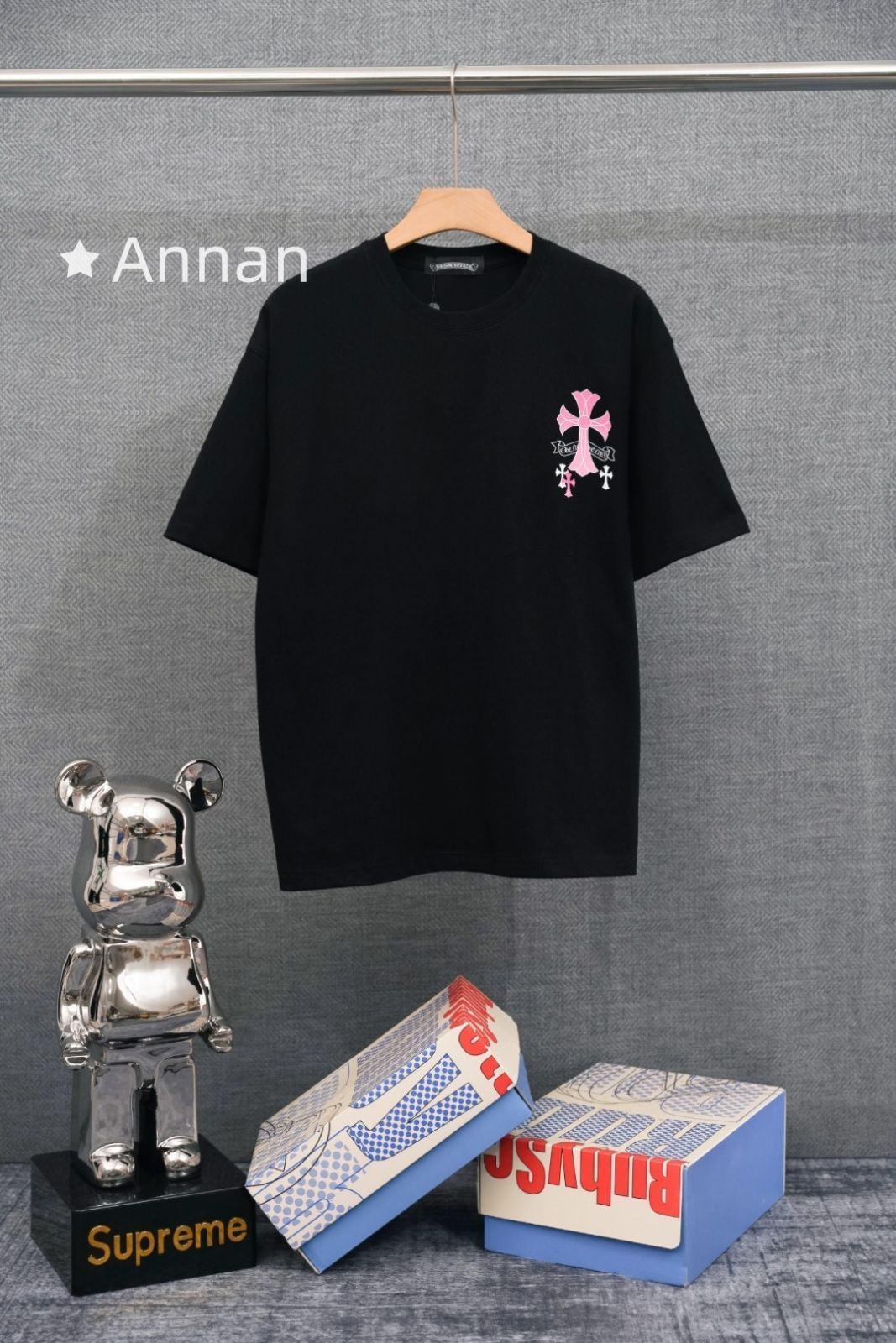 美品 本日特価 CHROME HEARTS クロムハーツ Tシャツ　半袖　夏服　トップス 男女兼用