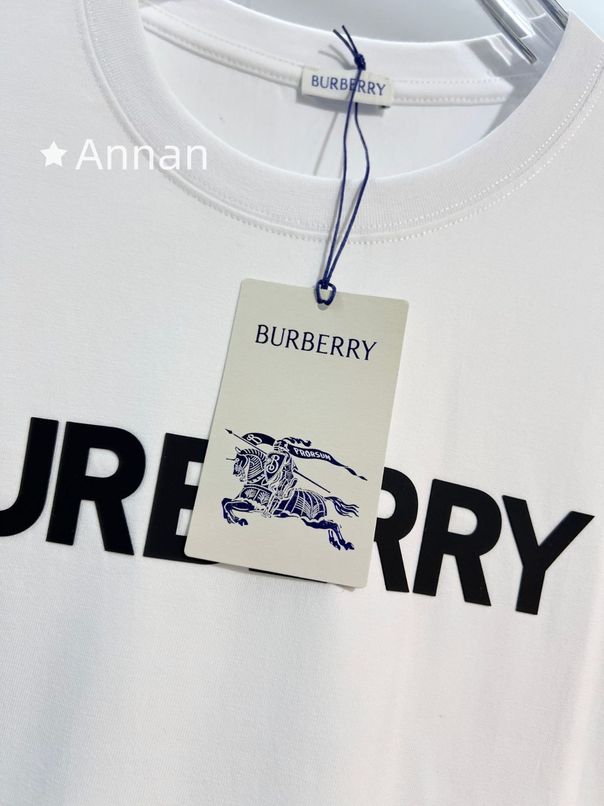 送料込☆ BURBERRY バーバリー Tシャツ 半袖 夏服 トップス 男女兼用 送料込☆ BURBERRY バーバリー Tシャツ 半袖 夏服 トップス 男女兼用