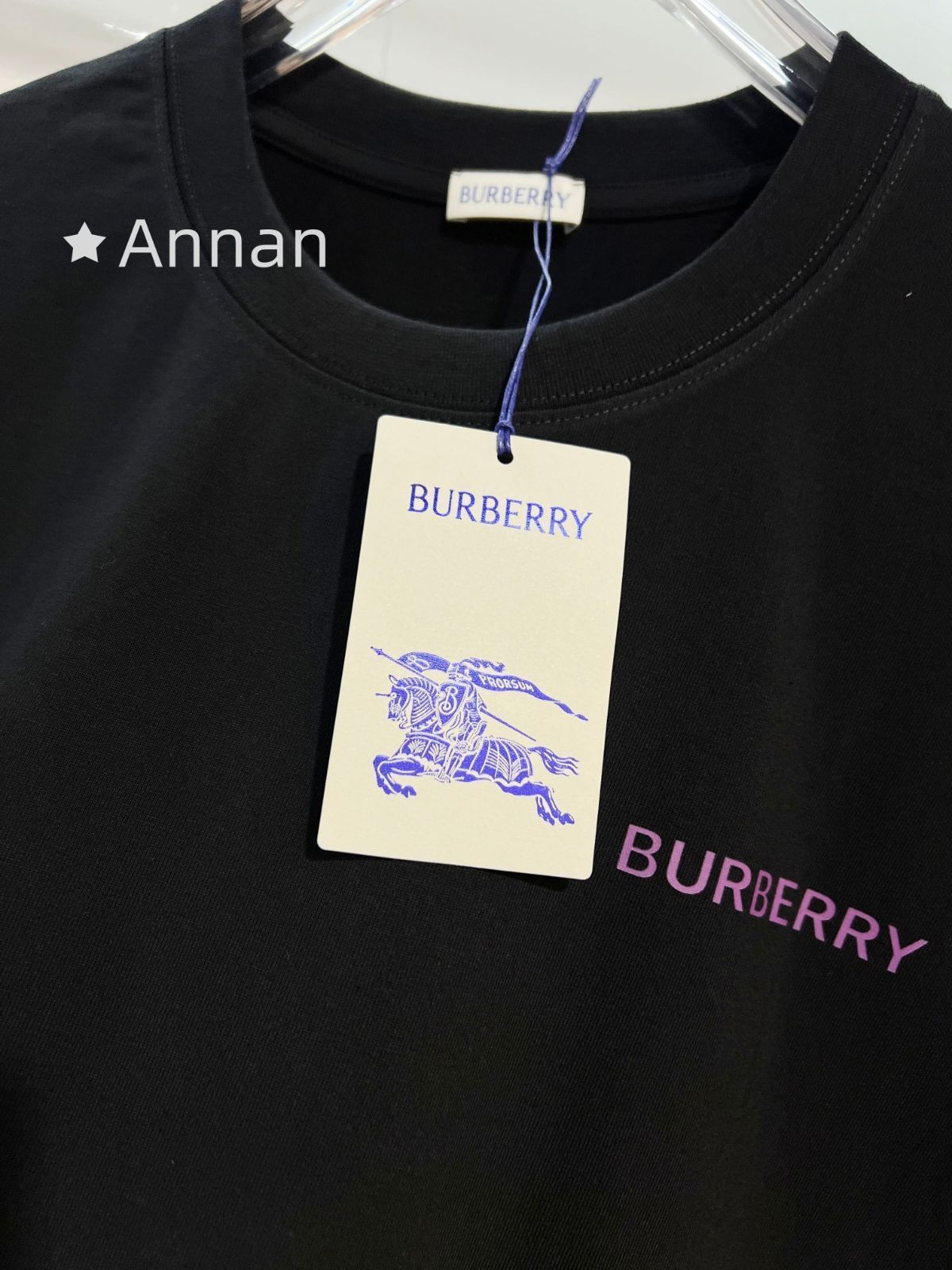 新品 本日特価 本日限定!BURBERRY バーバリー Tシャツ 半袖 夏服 トップス 男女兼用 新品 本日特価 本日限定!BURBERRY バーバリー Tシャツ 半袖 夏服 トップス 男女兼用