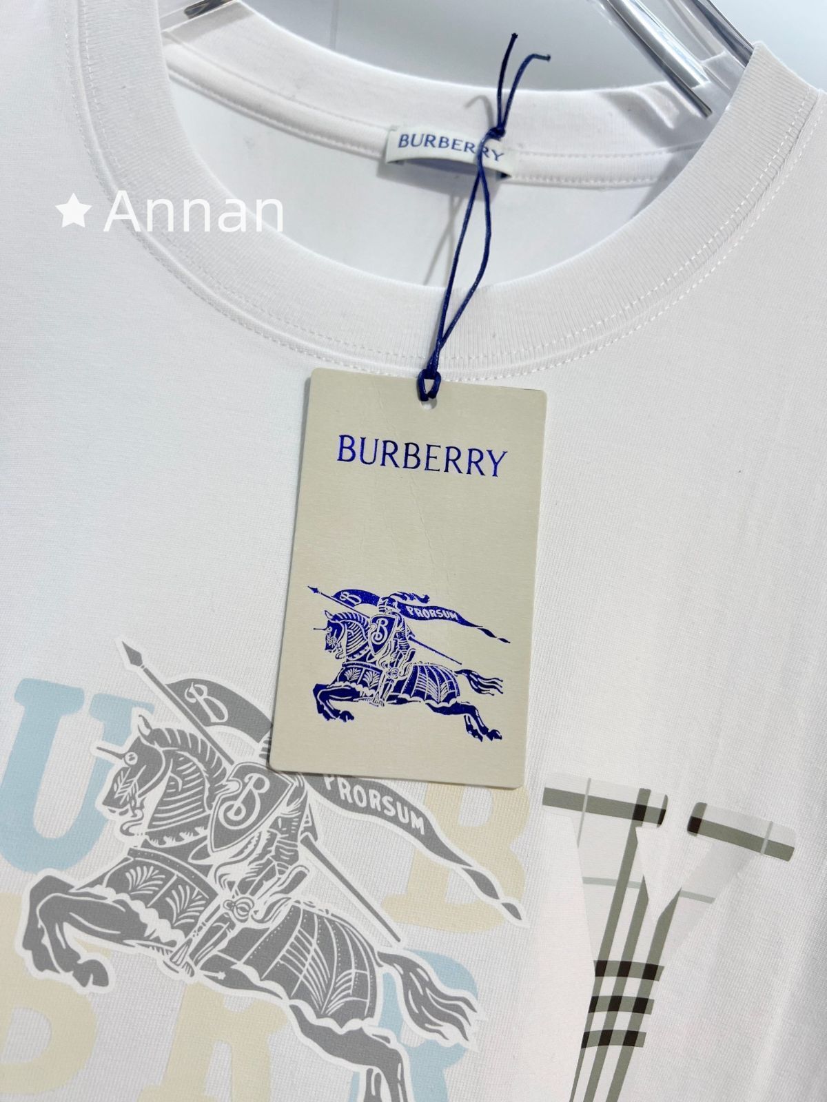 送料込☆送料込☆ BURBERRY バーバリー Tシャツ 半袖 夏服 トップス 男女兼用 送料込☆送料込☆ BURBERRY バーバリー Tシャツ 半袖 夏服 トップス 男女兼用