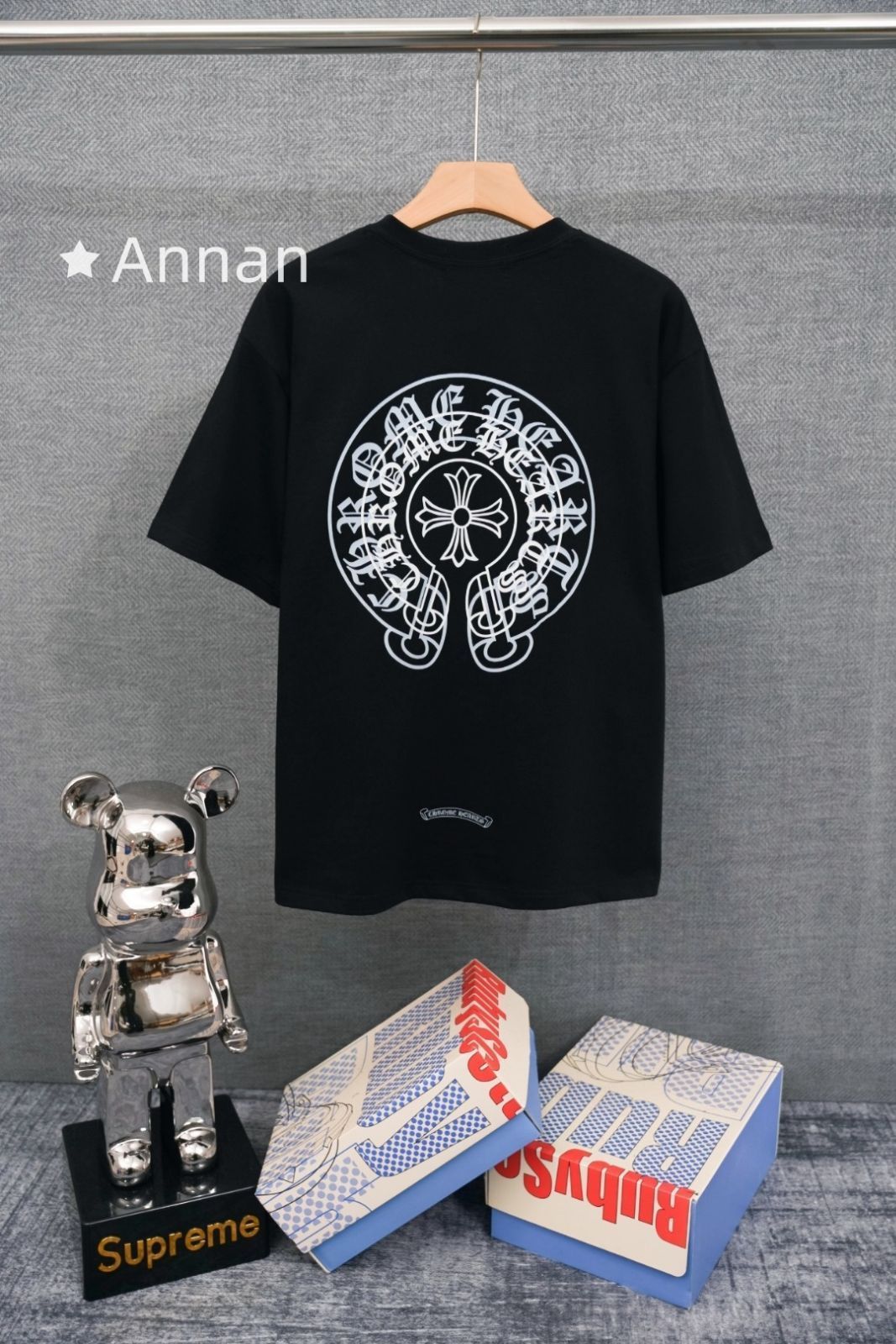 送料込☆ 超美品 CHROME HEARTS クロムハーツ Tシャツ 半袖 夏服 トップス 男女兼用 送料込☆ 超美品 CHROME HEARTS クロムハーツ Tシャツ 半袖 夏服 トップス 男女兼用