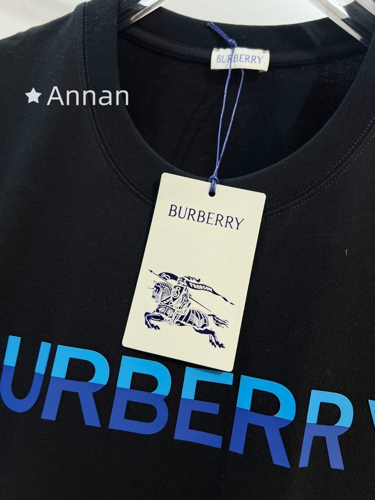 限定 新品未使用品 本日限定!本日限定!BURBERRY バーバリー Tシャツ 半袖 夏服 トップス 男女兼用 限定 新品未使用品 本日限定!本日限定!BURBERRY バーバリー Tシャツ 半袖 夏服 トップス 男女兼用